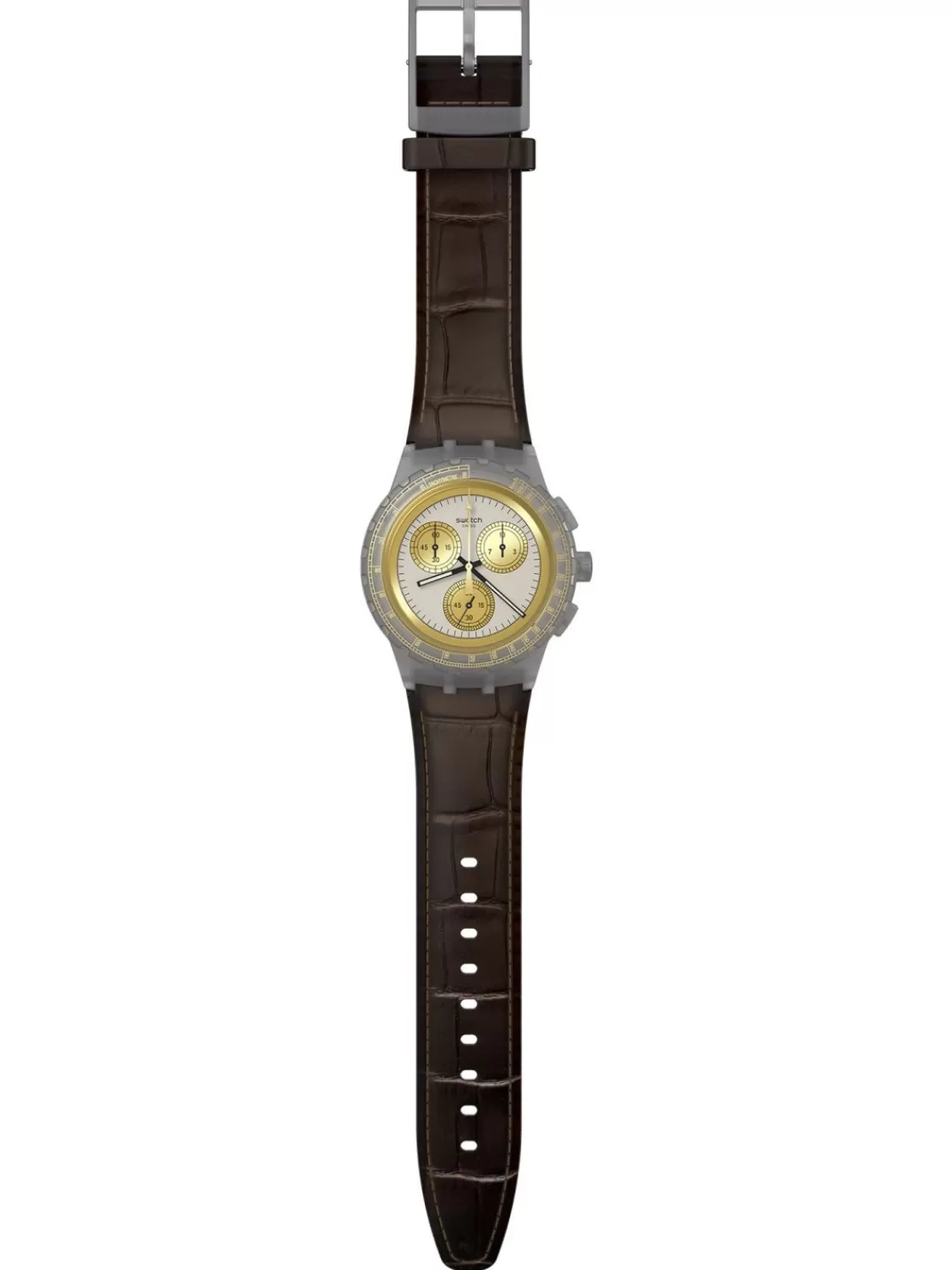 Swatch Herren-Armbanduhr Chronograph Golden Radience | Herrenuhren