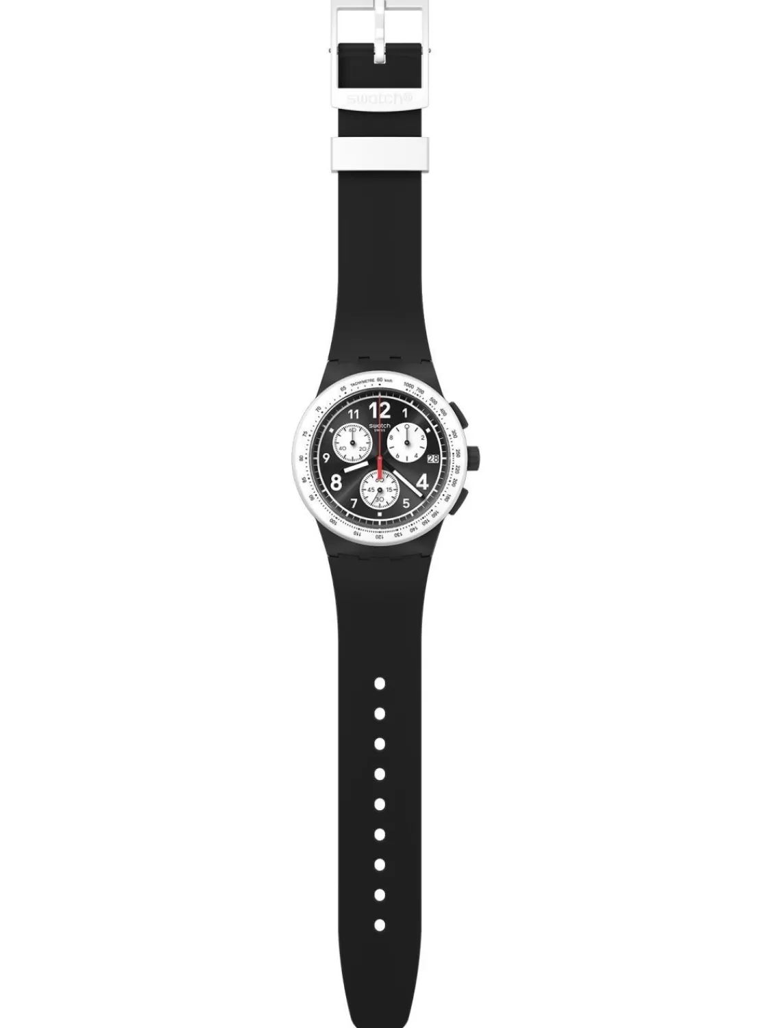 Swatch Herrenuhr Chronograph Nothing Basic About Black | Herrenuhren