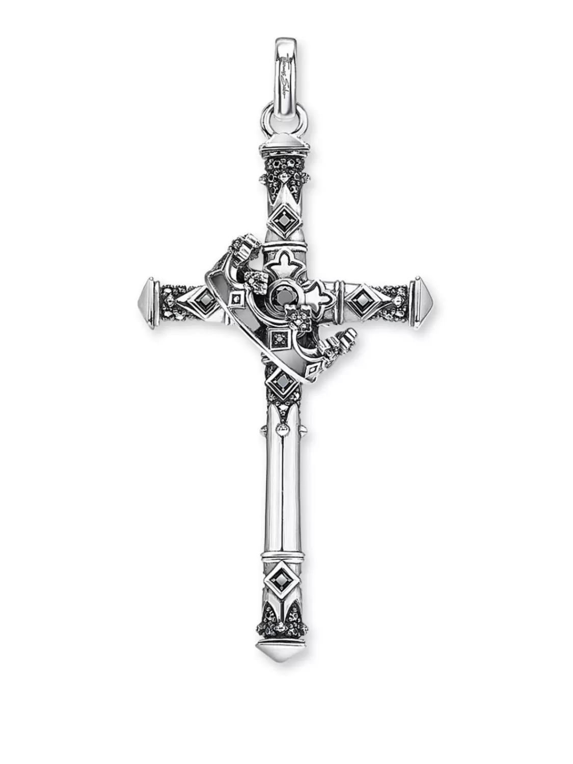 Thomas Sabo Anhanger Kreuz & Krone | Herrenschmuck