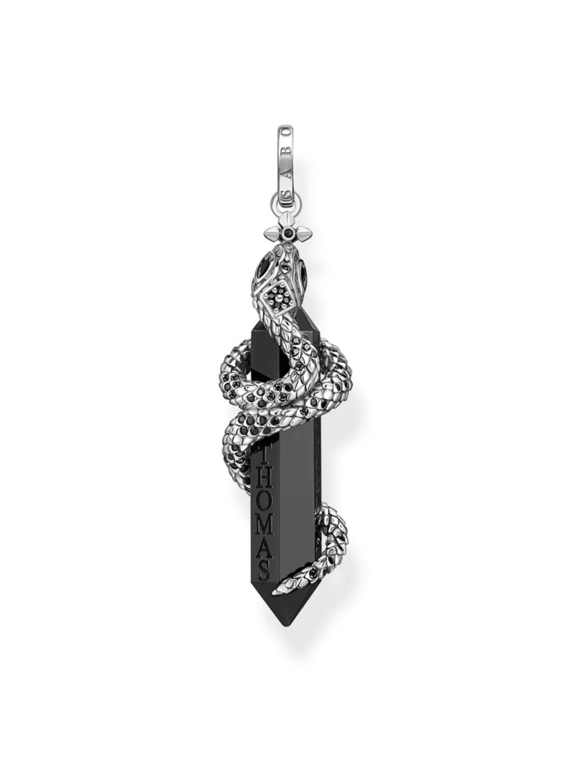 Thomas Sabo Anhanger Onyx Mit Schlange | Herrenschmuck