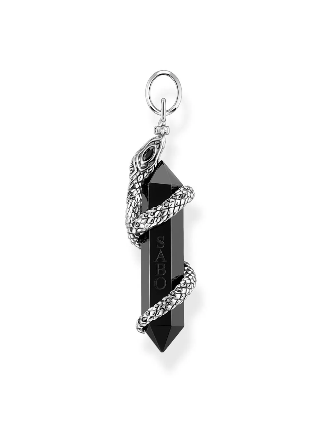 Thomas Sabo Anhanger Onyx Mit Schlange | Herrenschmuck