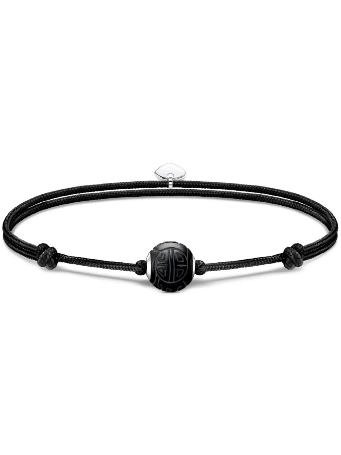 Thomas Sabo Armband Karma Secret Mit Graviertem Obsidian | Herrenschmuck