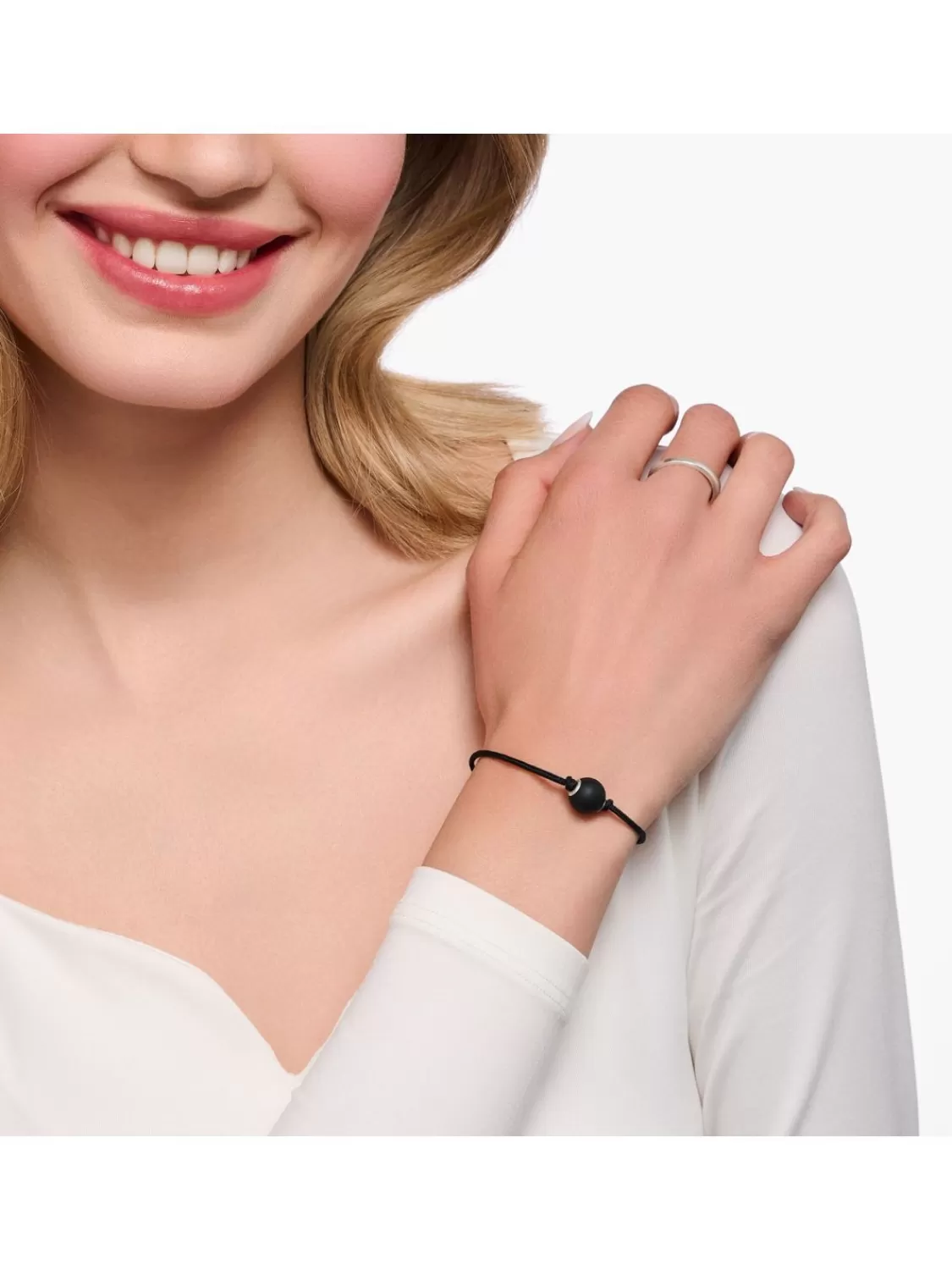 Thomas Sabo Armband Karma Secret Mit Schwarzem Obsidian | Herrenschmuck