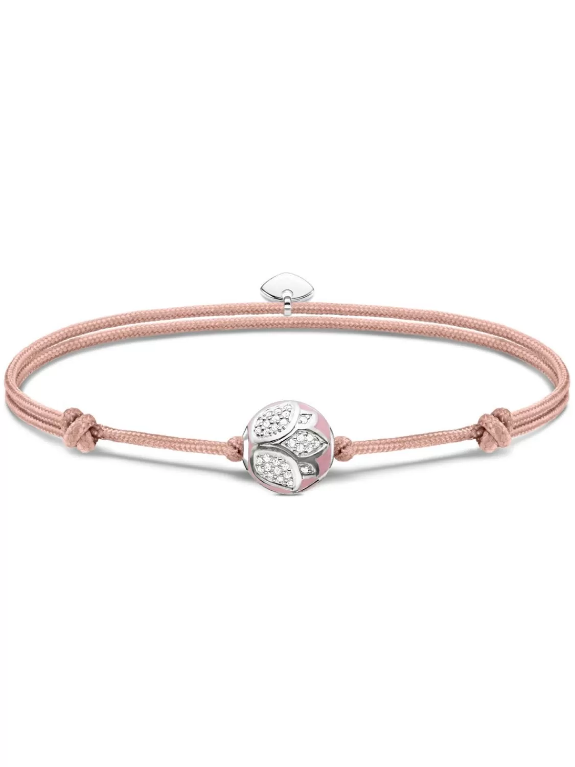 Thomas Sabo Armband Karma Secret Rosafarbene Lotusblute | Herrenschmuck