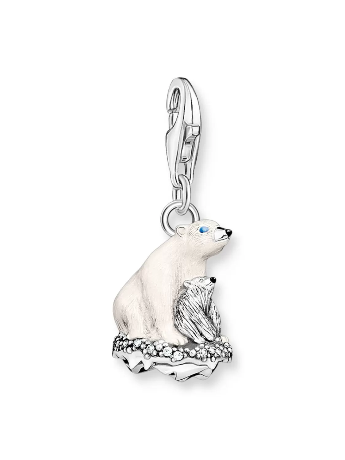 Thomas Sabo Charm-Anhanger Eisbaren Silber | Herrenschmuck