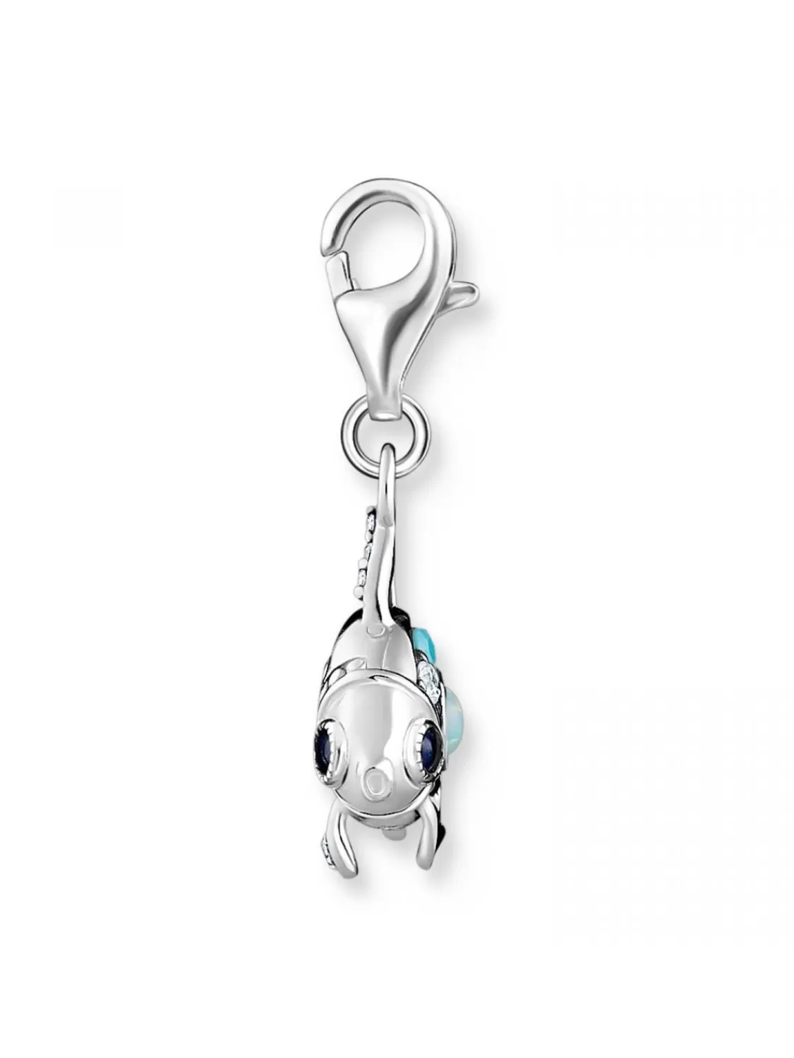 Thomas Sabo Charm-Anhanger Fisch Mit Blauen Steinen | Damenschmuck