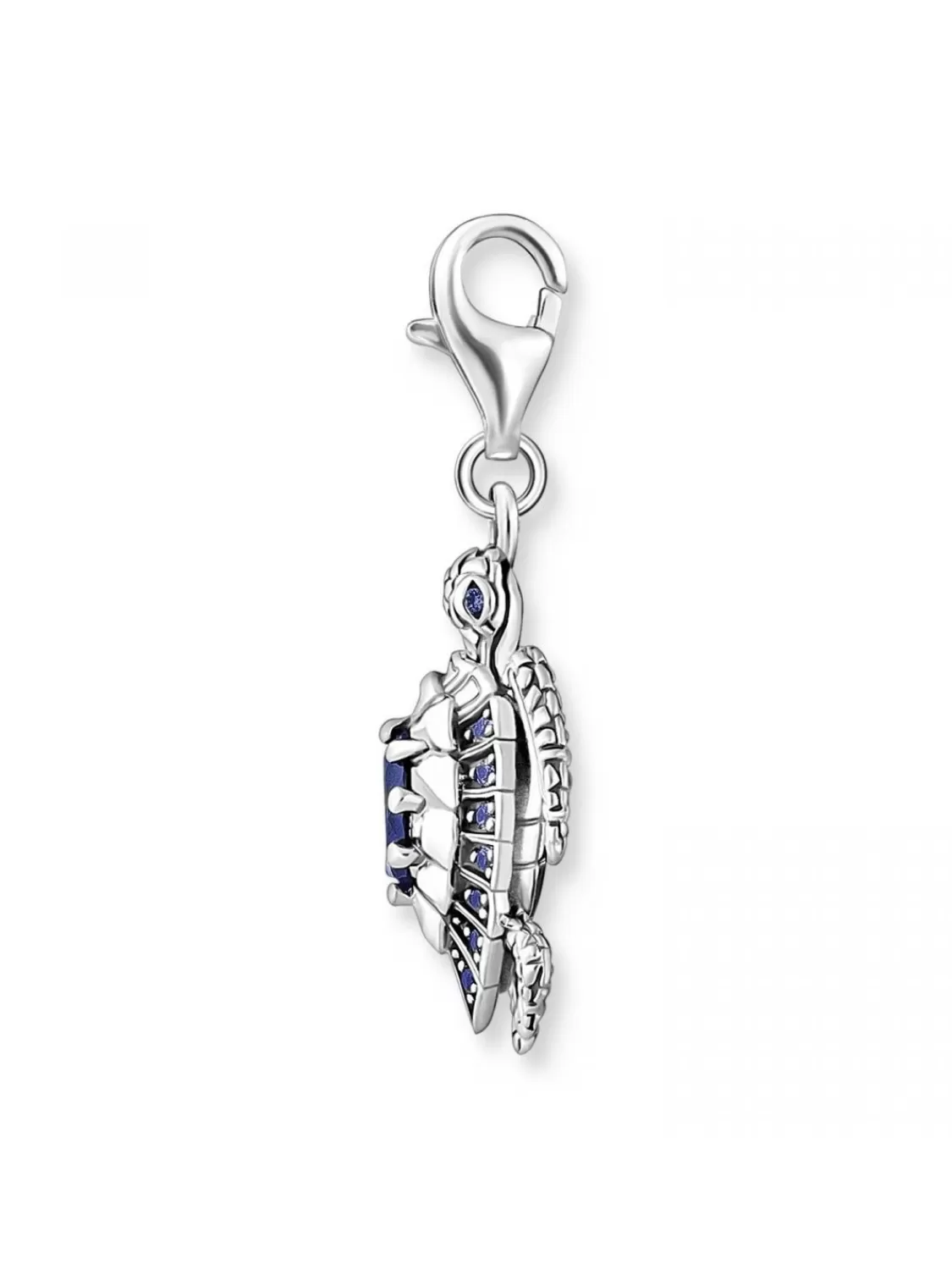 Thomas Sabo Charm-Anhanger Schildkrote Mit Blauen Steinen | Damenschmuck