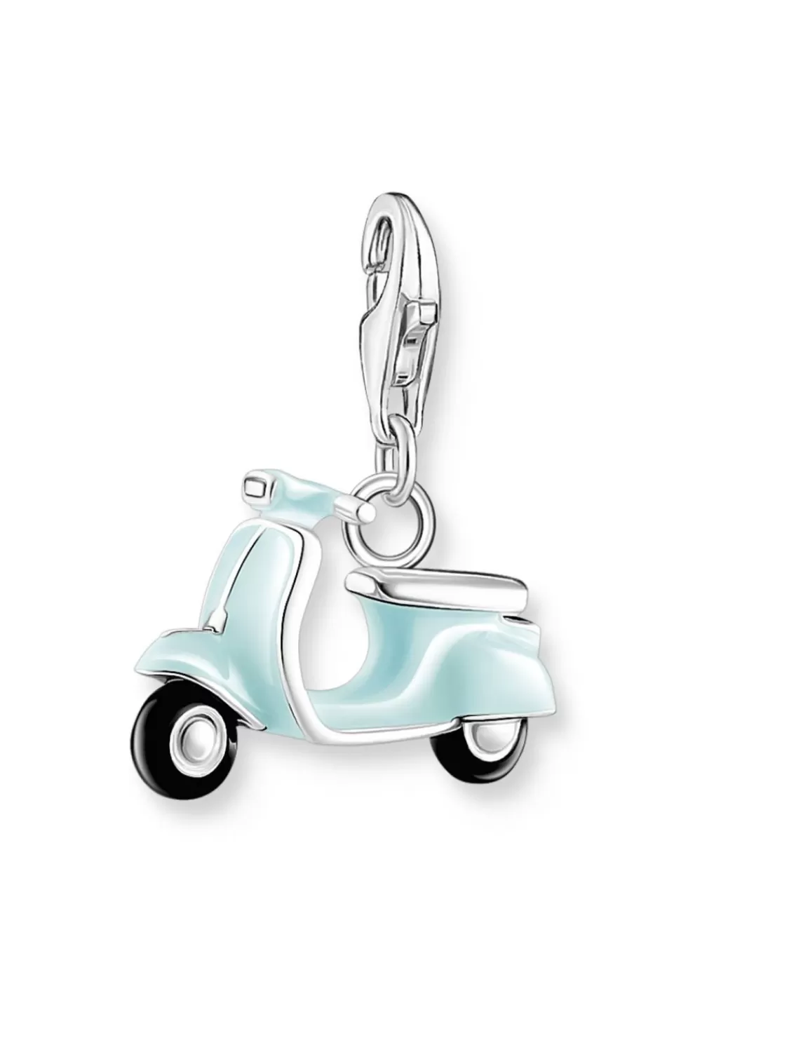 Thomas Sabo Charm-Anhanger Turkisfarbener Motorroller | Damenschmuck