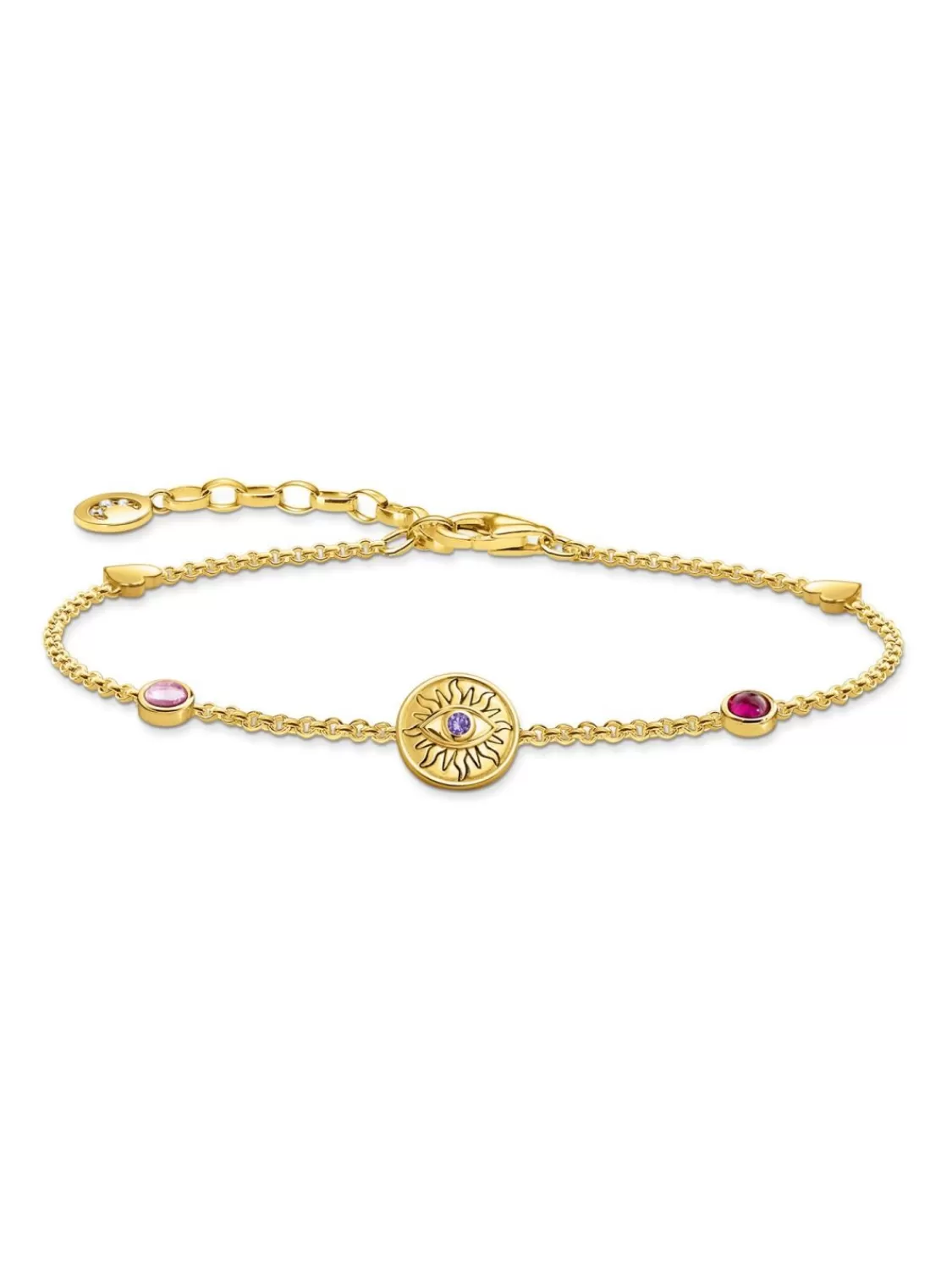 Thomas Sabo Damenarmband Mit Sonne Vergoldet | Damenschmuck