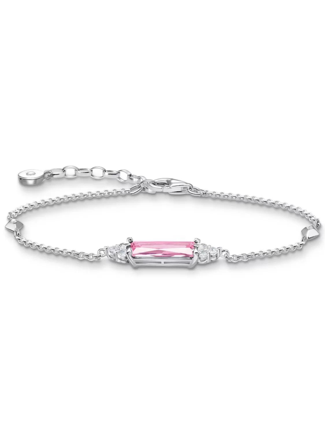 Thomas Sabo Damenarmband Silber Pink/Weis | Damenschmuck