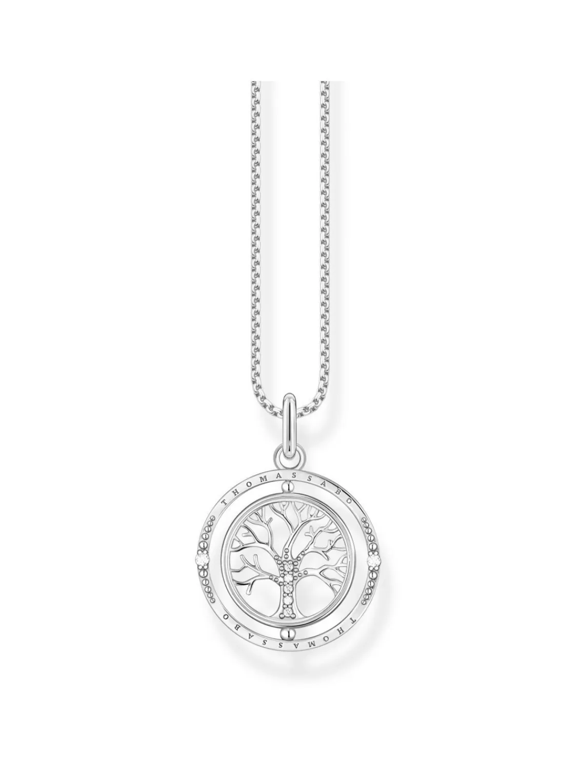 Thomas Sabo Damen-Halskette Baum Der Liebe Silber | Damenschmuck