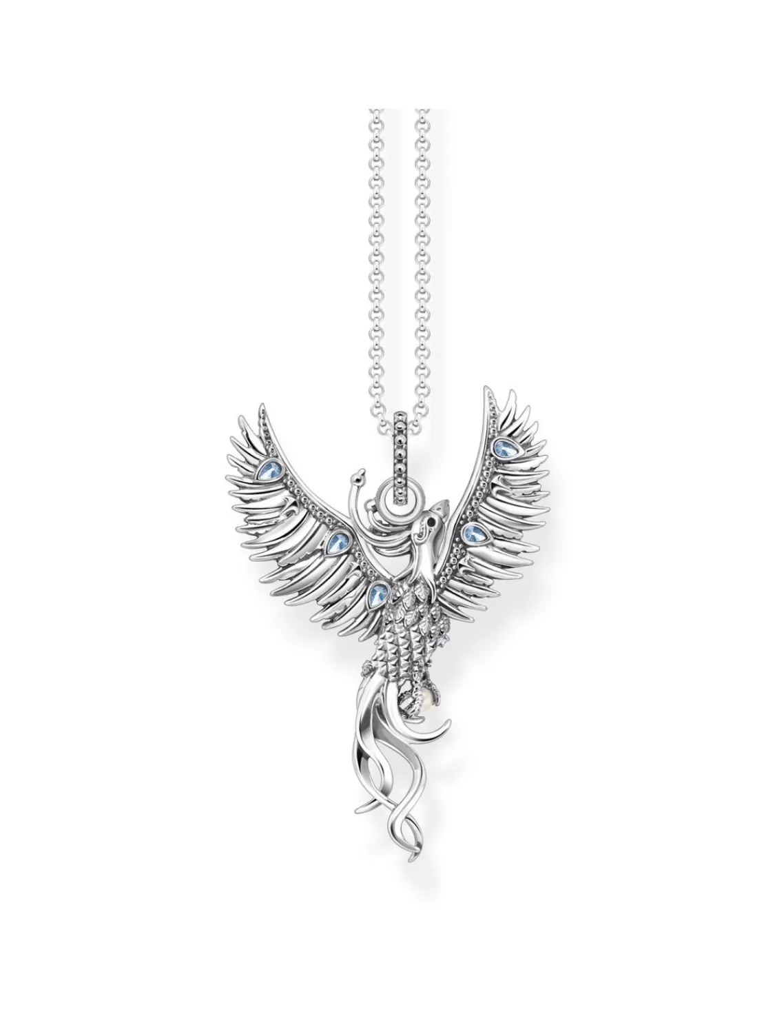 Thomas Sabo Damen-Halskette Phonix Silber | Damenschmuck