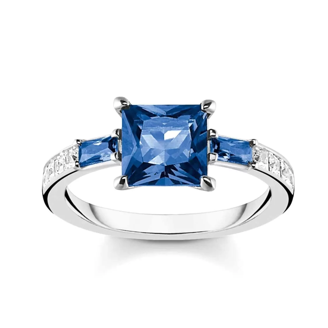 Thomas Sabo Damenring Blaue Steine | Damenschmuck