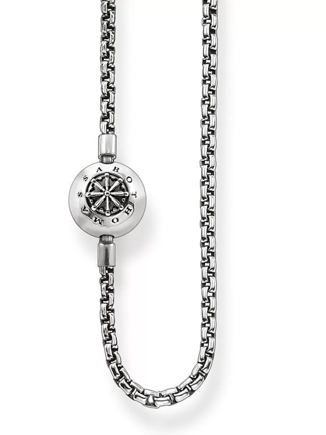 Thomas Sabo Halskette Geschwarzt Fur Karma Beads | Herrenschmuck