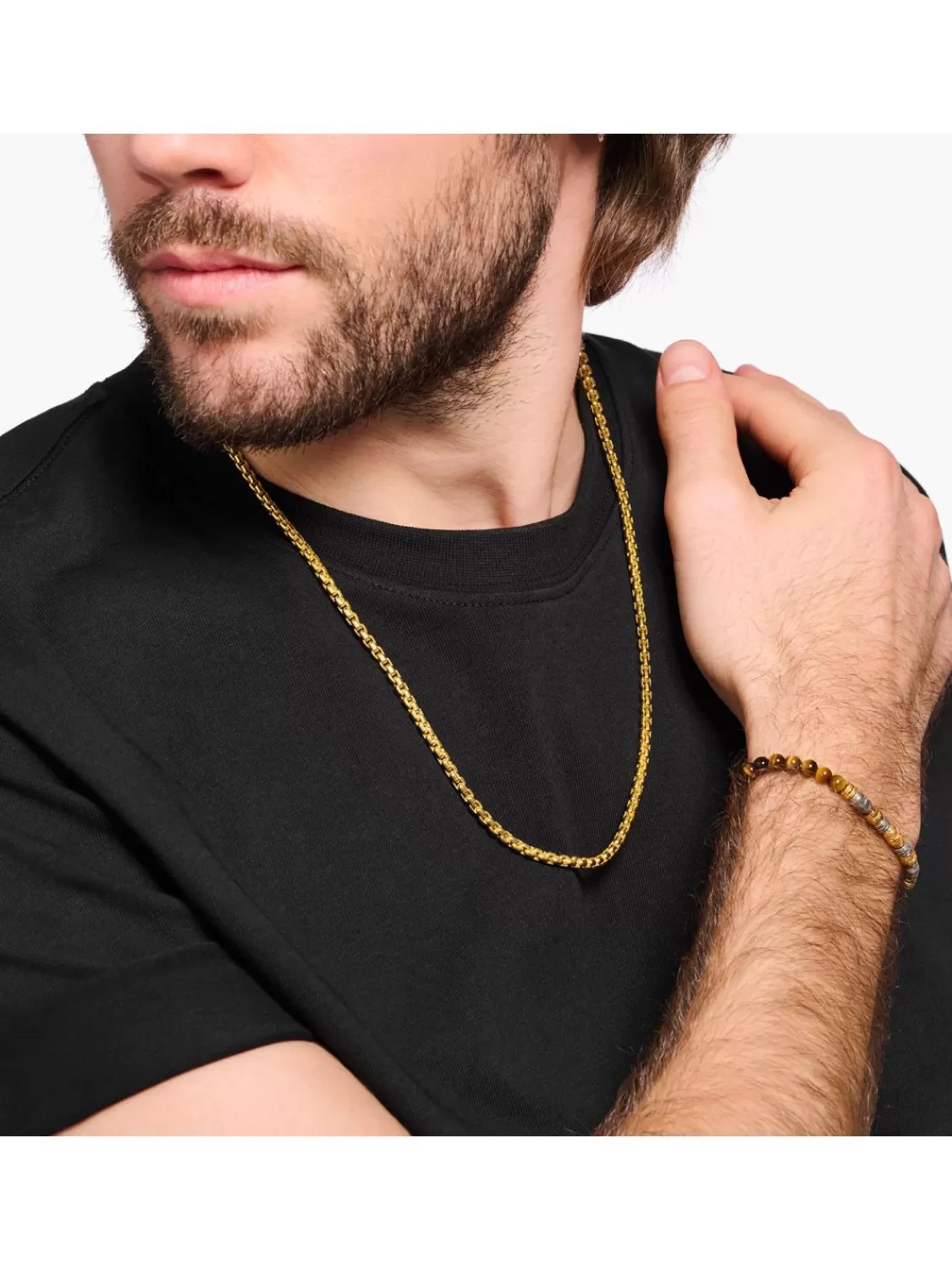 Thomas Sabo Halskette Goldfarben | Herrenschmuck