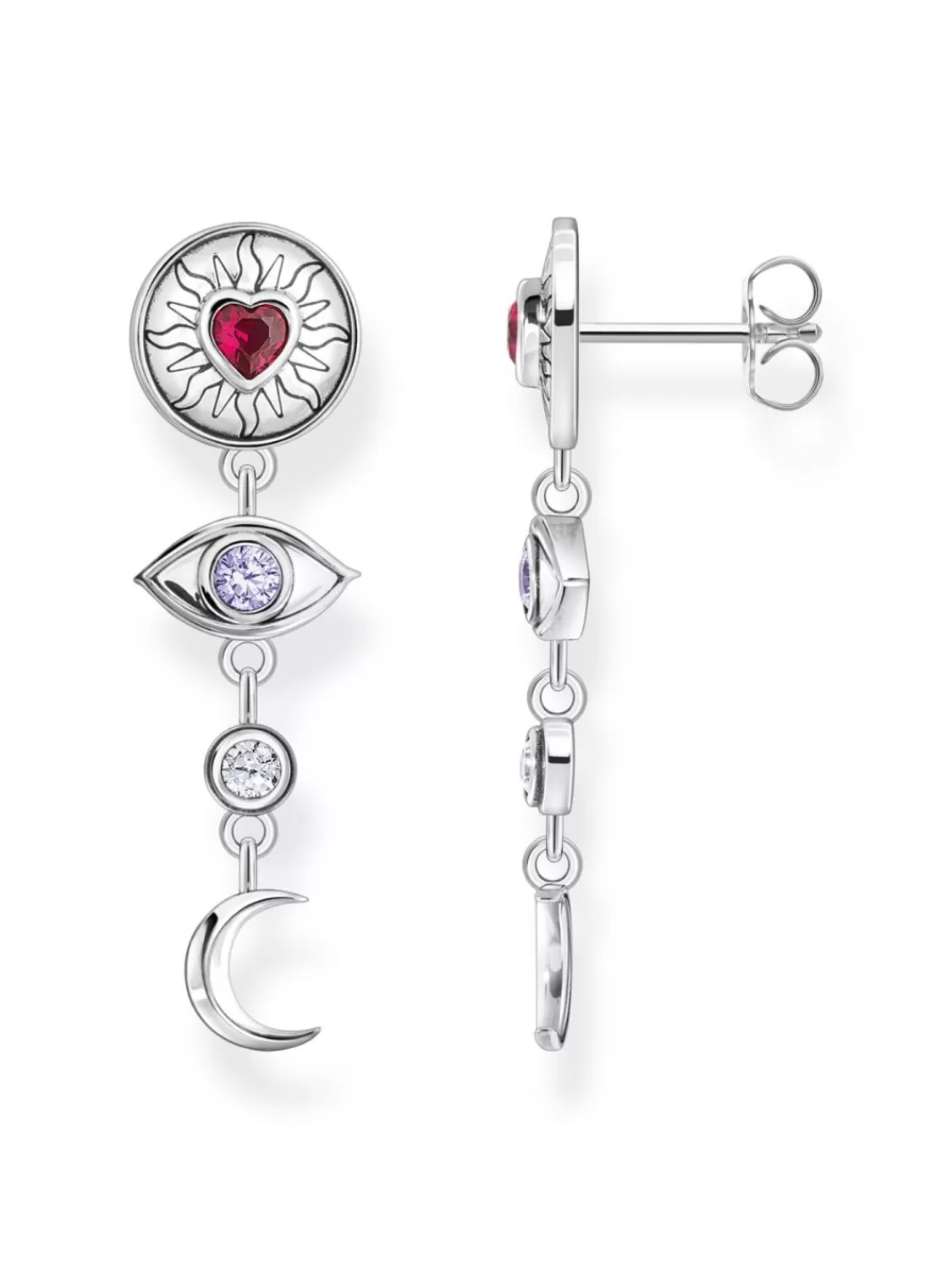 Thomas Sabo Silber-Ohrringe Ohrhanger Fur Damen Kosmische Talismane | Damenschmuck