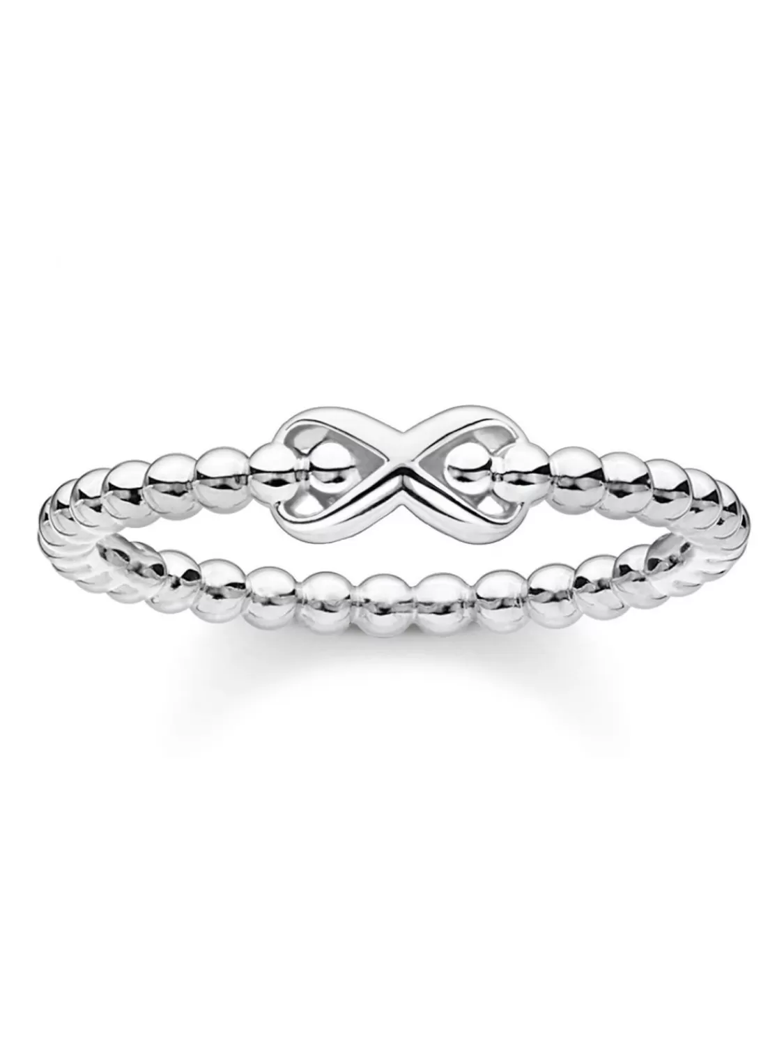 Thomas Sabo Silber-Ring Fur Damen Kugeln Mit Unendlichkeitszeichen | Damenschmuck