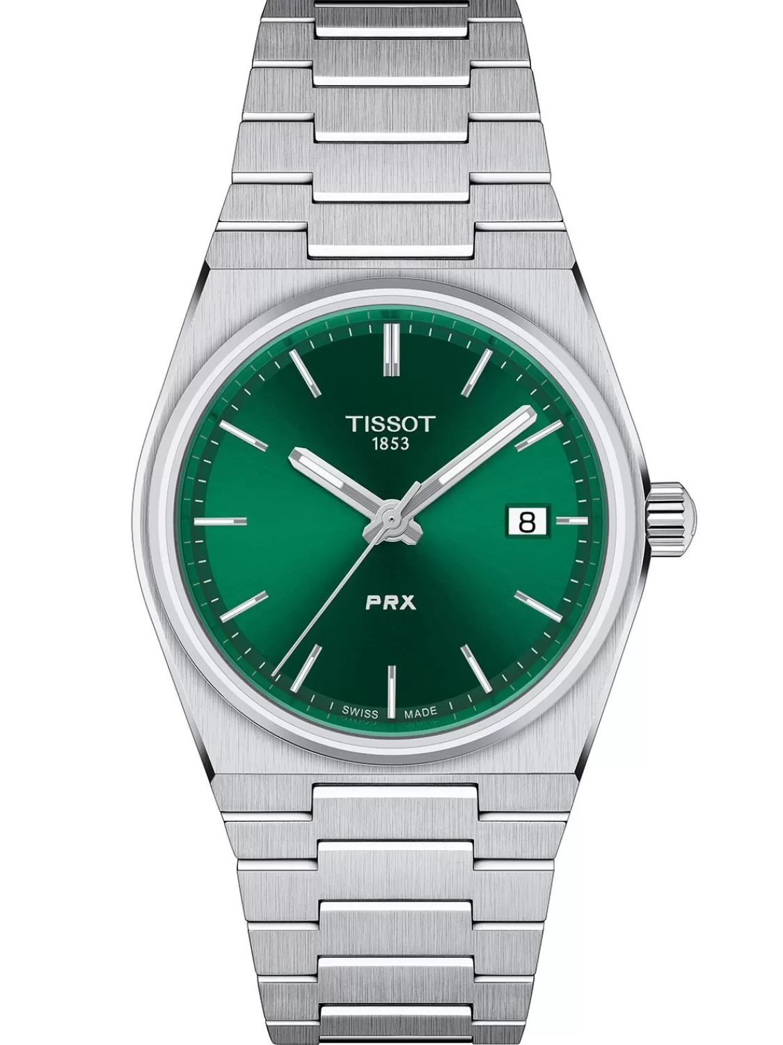 Tissot Damenarmbanduhr Prx 35 Mm Grun | Damenuhren