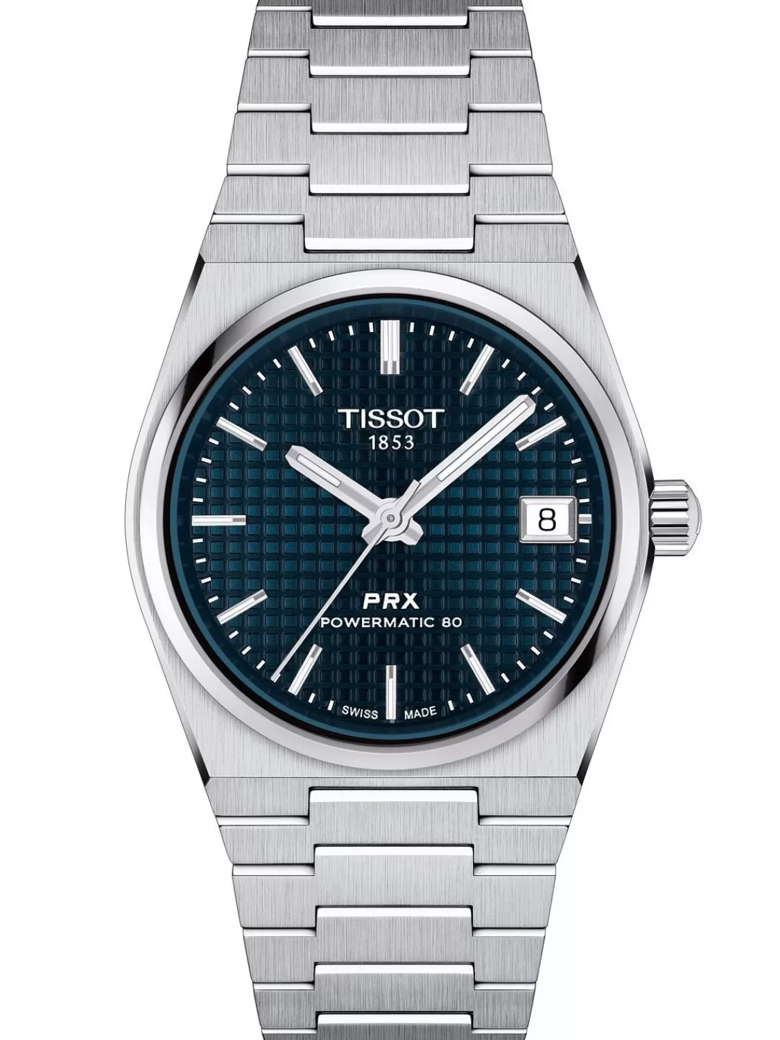 Tissot Damenuhr Automatik Prx 35 Mm Blau | Damenuhren