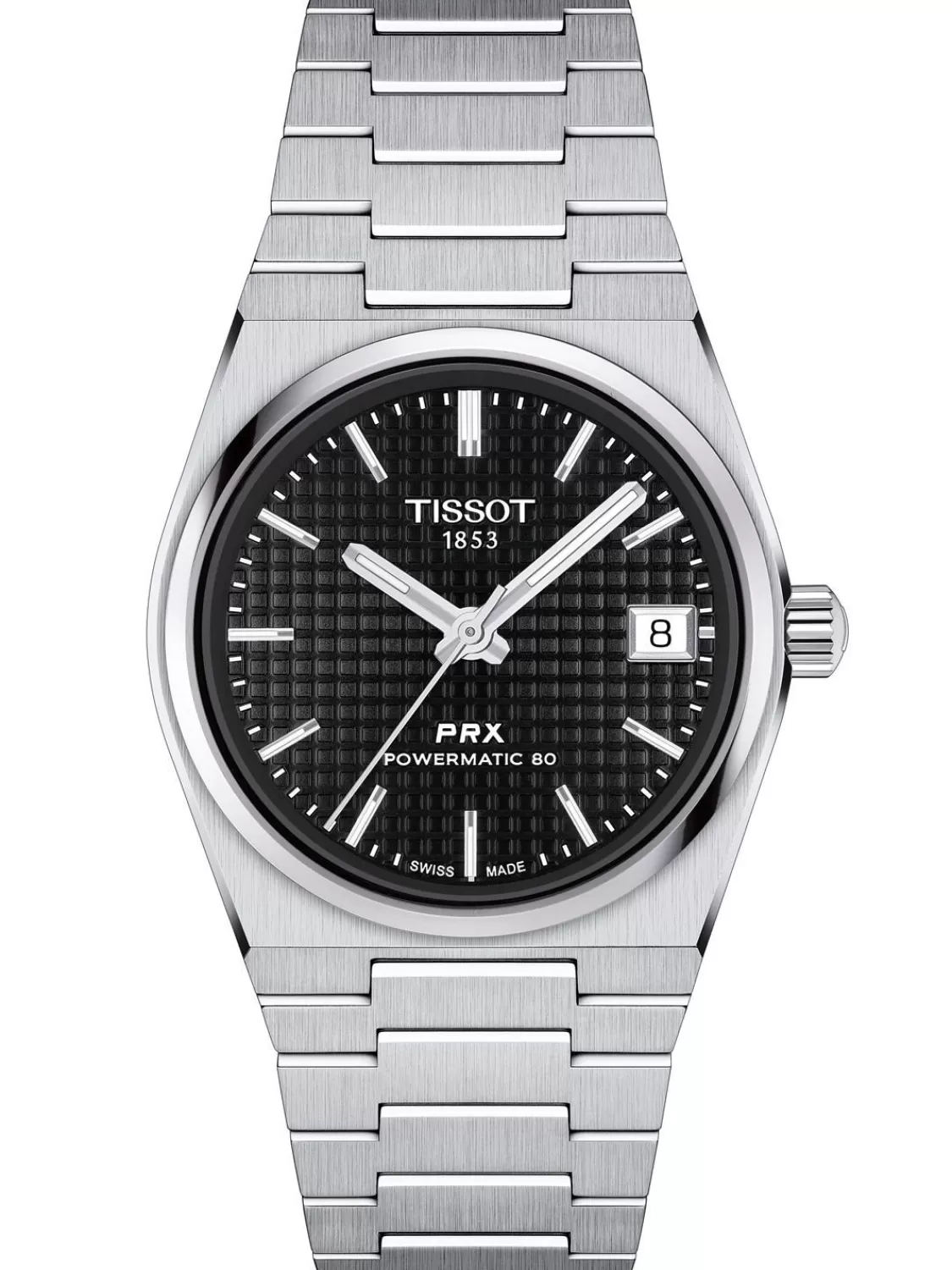 Tissot Damenuhr Automatik Prx 35 Mm Schwarz | Damenuhren