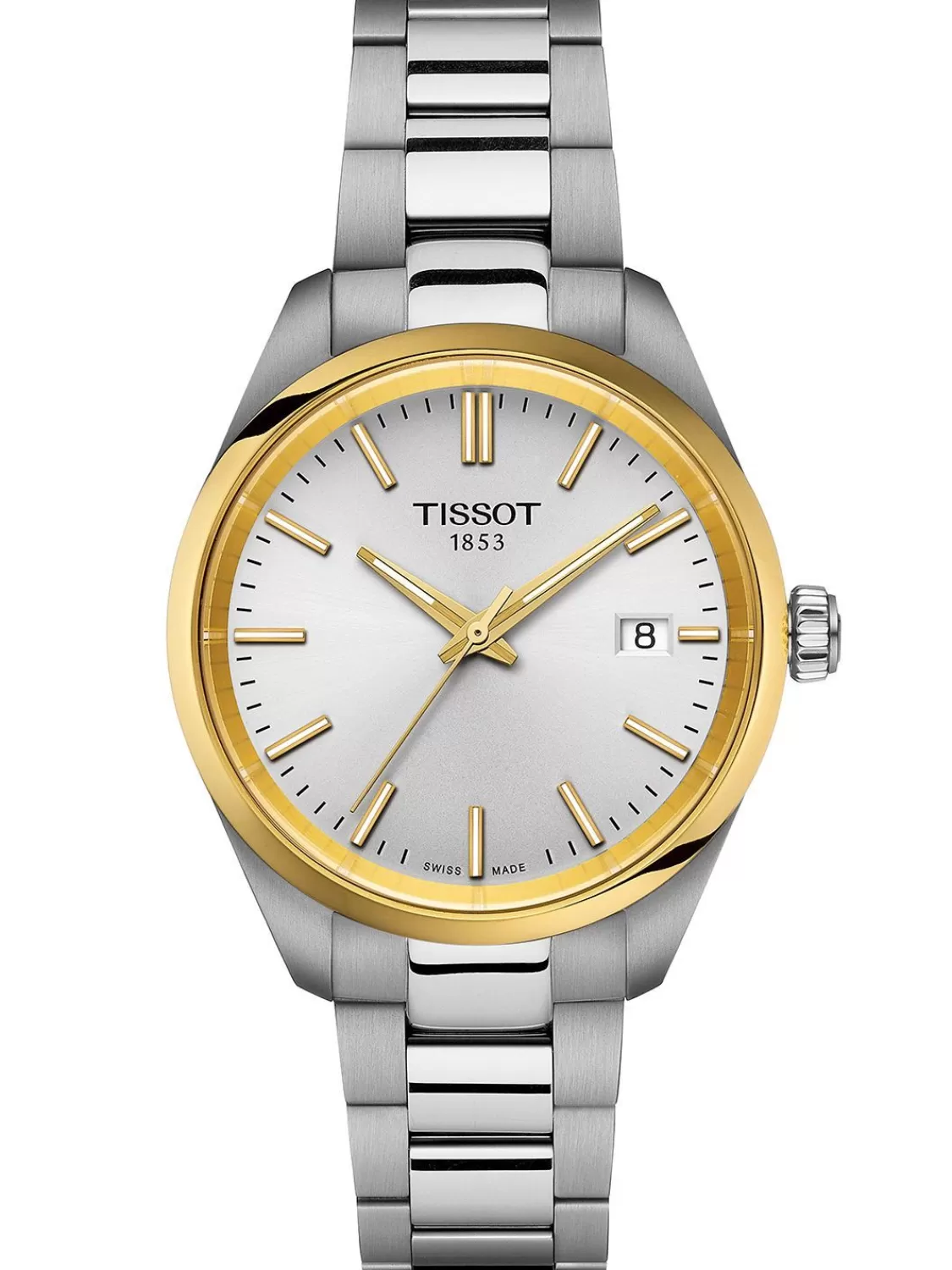Tissot Damenuhr Bicolor Pr 100 34 Mm | Damenuhren