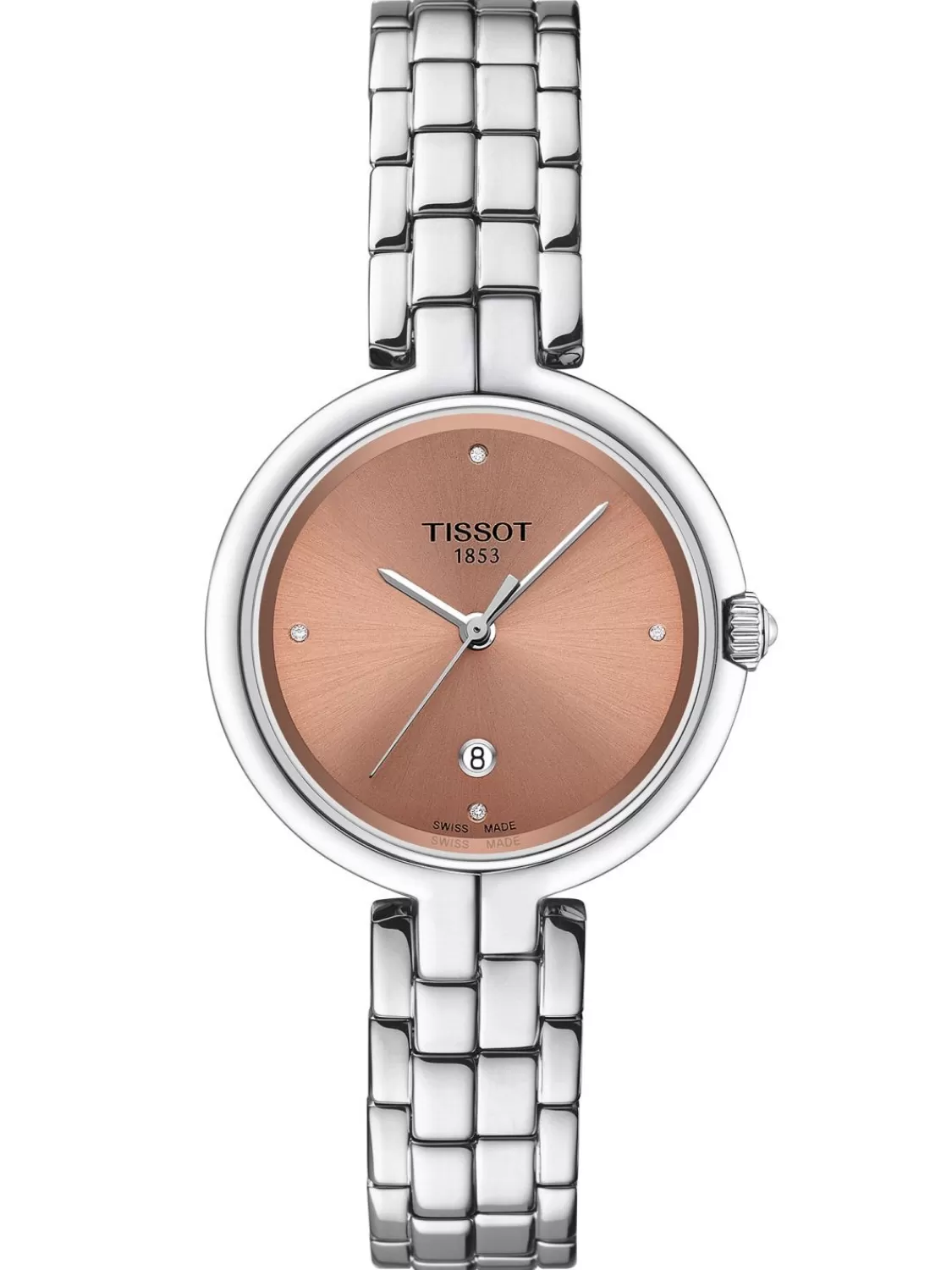 Tissot Damenuhr Flamingo Pfirsichfarben | Damenuhren