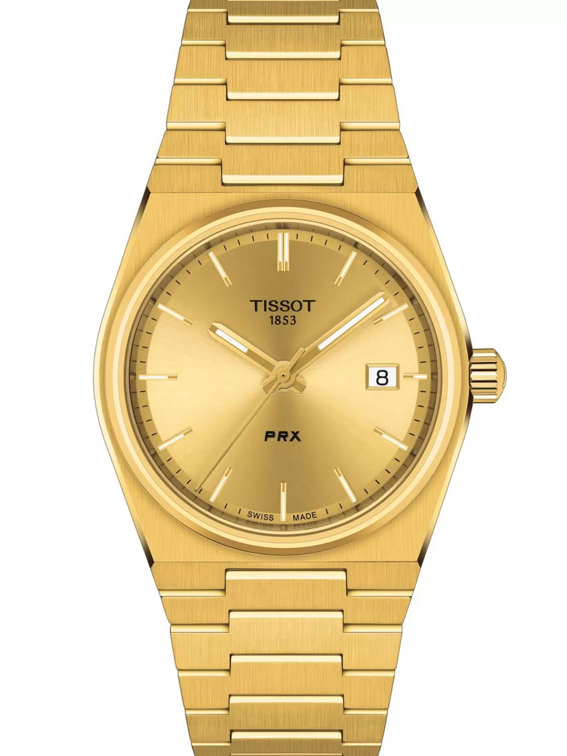 Tissot Damenuhr Prx 35 Mm Goldfarben | Damenuhren