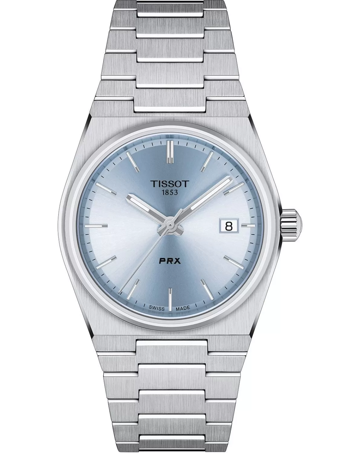 Tissot Damenuhr Prx 35 Mm Hellblau | Damenuhren