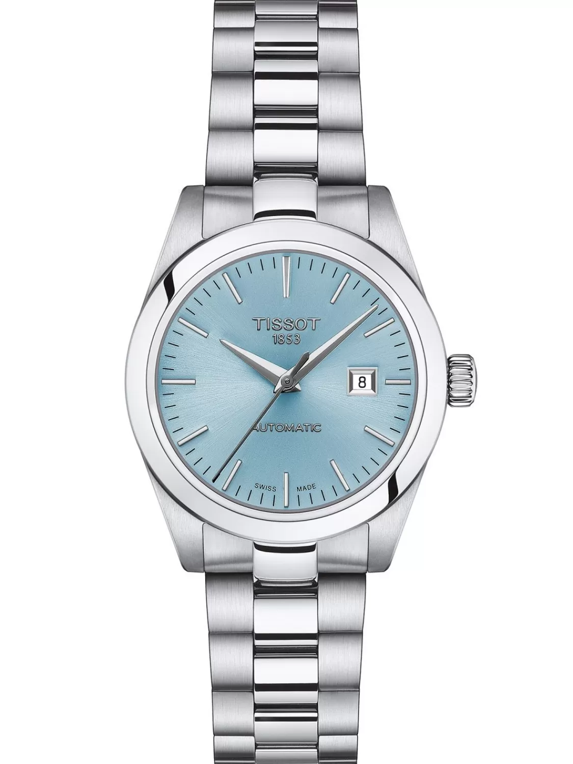 Tissot Damenuhr T-My Lady Automatik Eisblau | Damenuhren