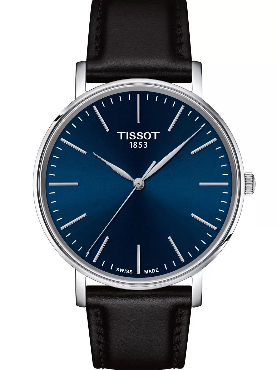 Tissot Herrenarmbanduhr Everytime Schwarz/Blau | Herrenuhren