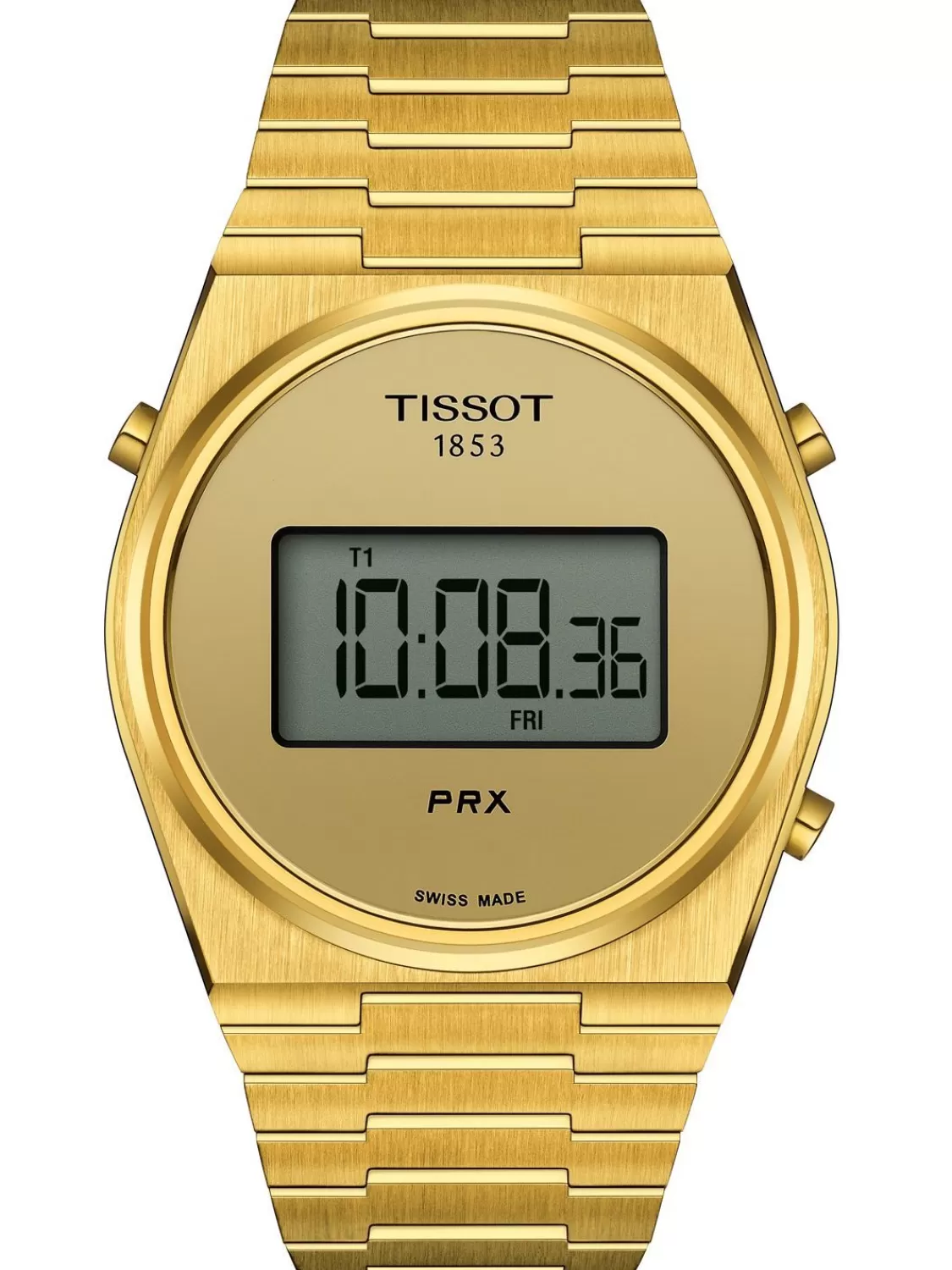 Tissot Herren-Armbanduhr Prx Digital 40 Goldfarben | Herrenuhren