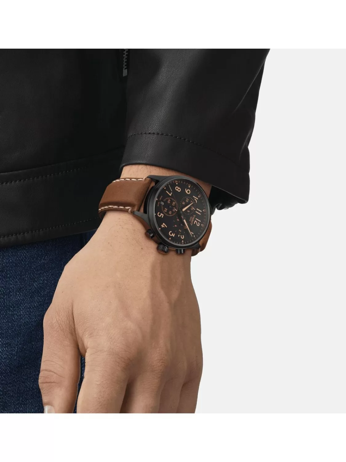 Tissot Herrenchronograph Chrono Xl Vintage Braun/Schwarz | Herrenuhren
