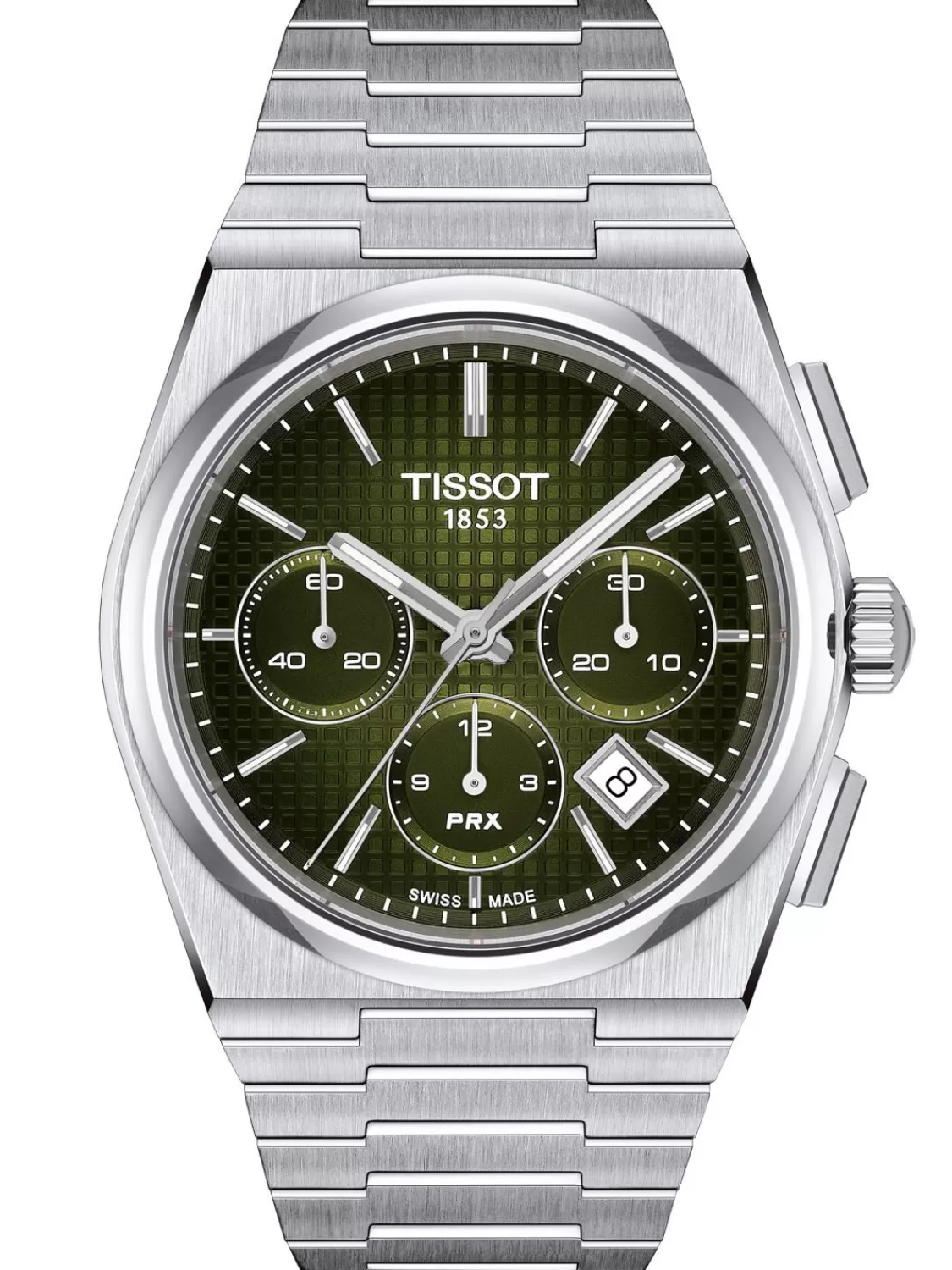 Tissot Herrenuhr Automatik Prx Chronograph Grun | Herrenuhren