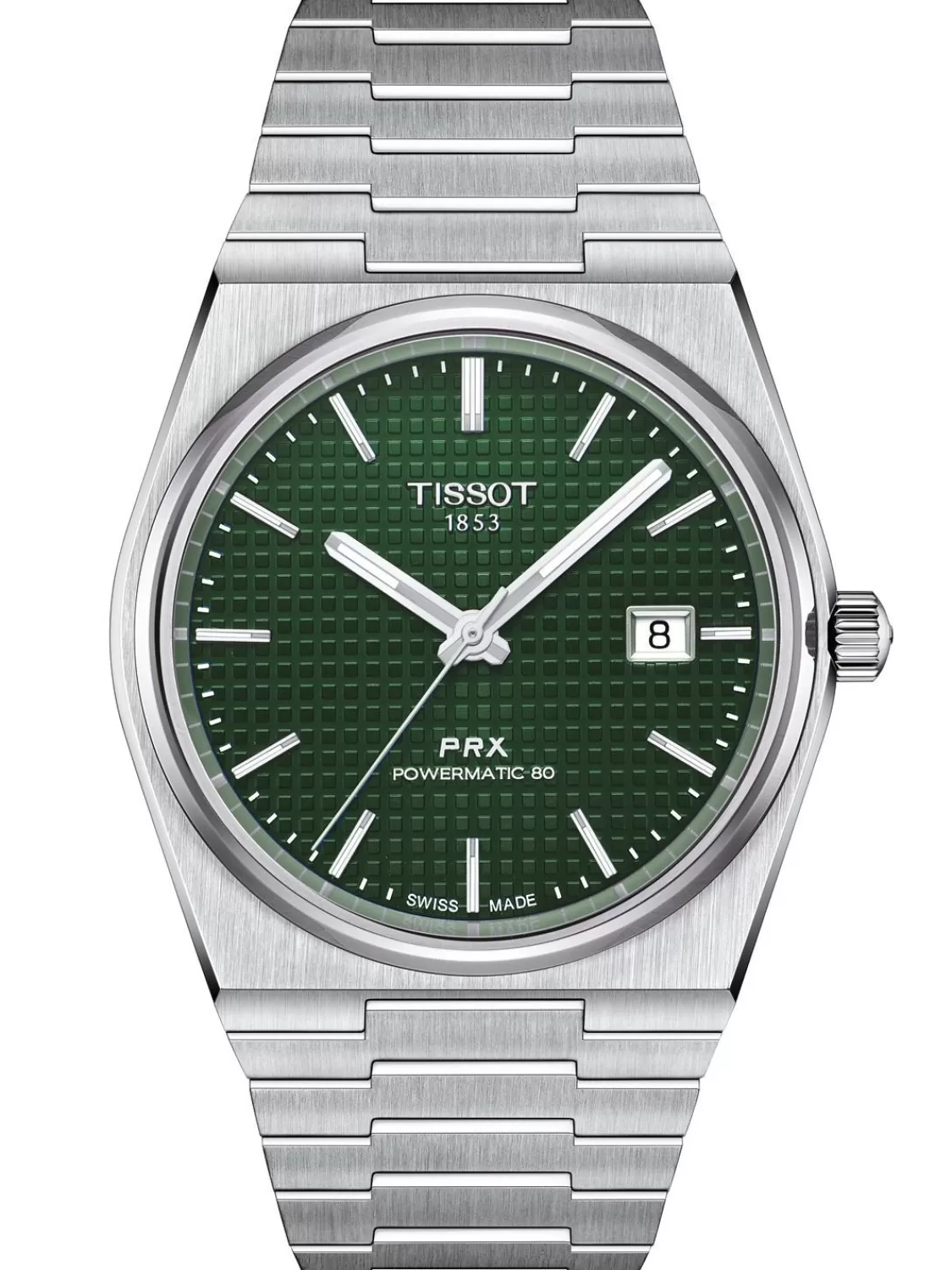 Tissot Herrenuhr Automatik Prx Powermatic 80 Grun | Herrenuhren