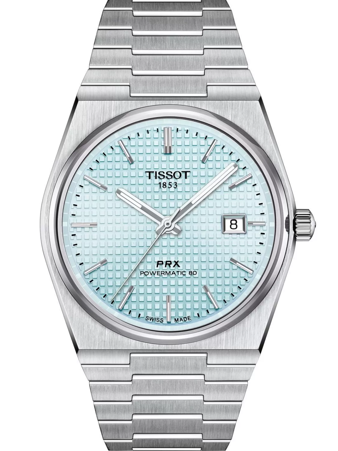 Tissot Herrenuhr Automatik Prx Powermatic 80 Hellblau | Herrenuhren