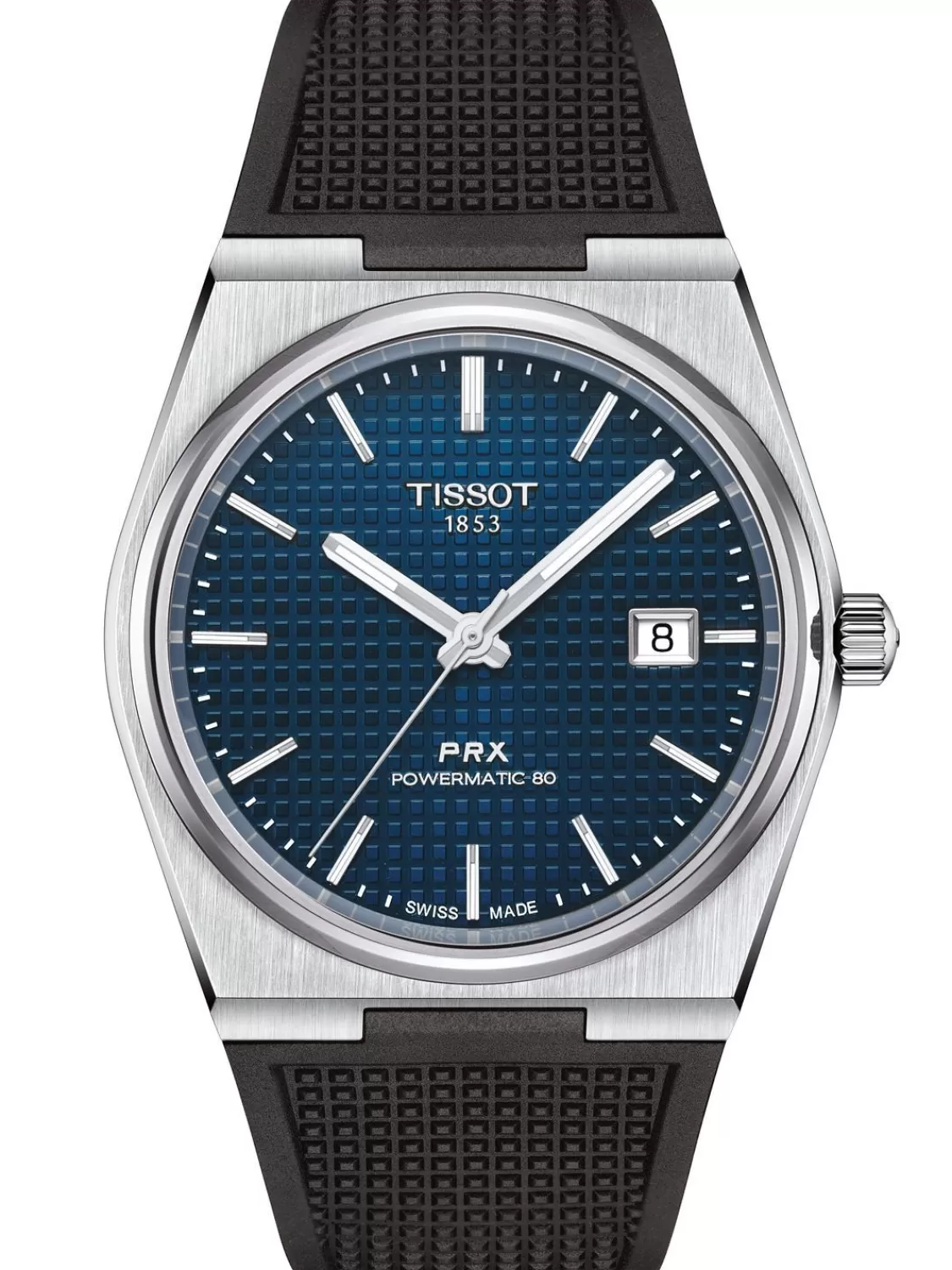 Tissot Herrenuhr Automatik Prx Powermatic 80 Schwarz/Blau | Herrenuhren