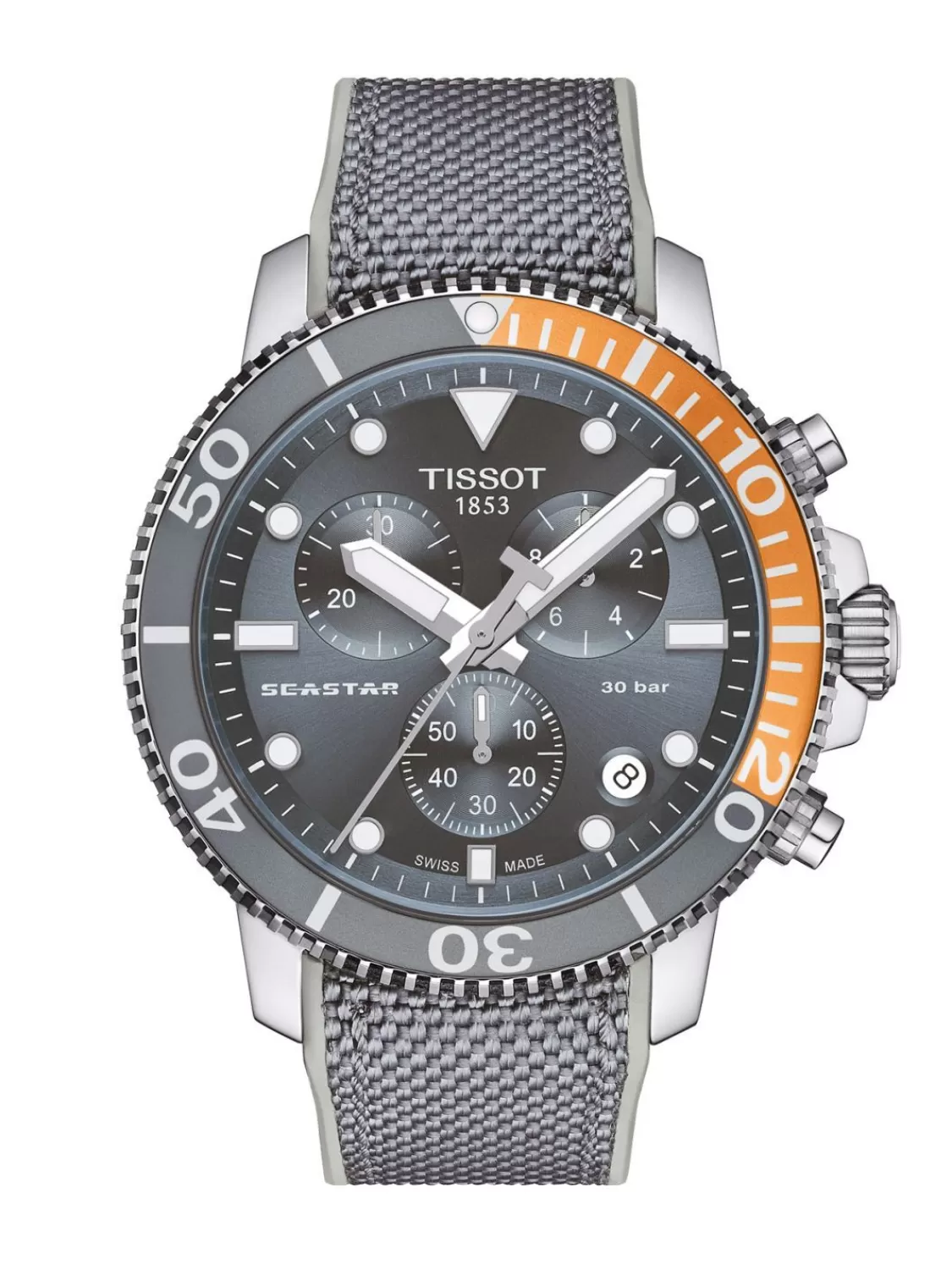 Tissot Herrenuhr Chronograph Seastar 1000 Grau | Herrenuhren