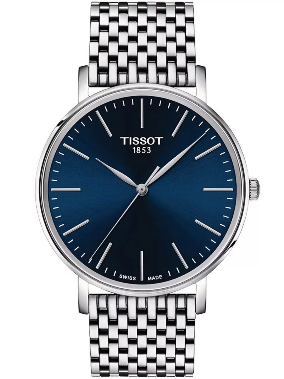 Tissot Herrenuhr Everytime Stahl/Blau | Herrenuhren