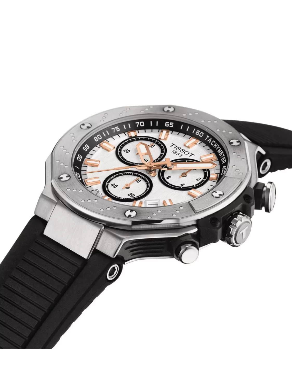 Tissot Herrenuhr T-Race Chronograph Zweifarbig | Herrenuhren