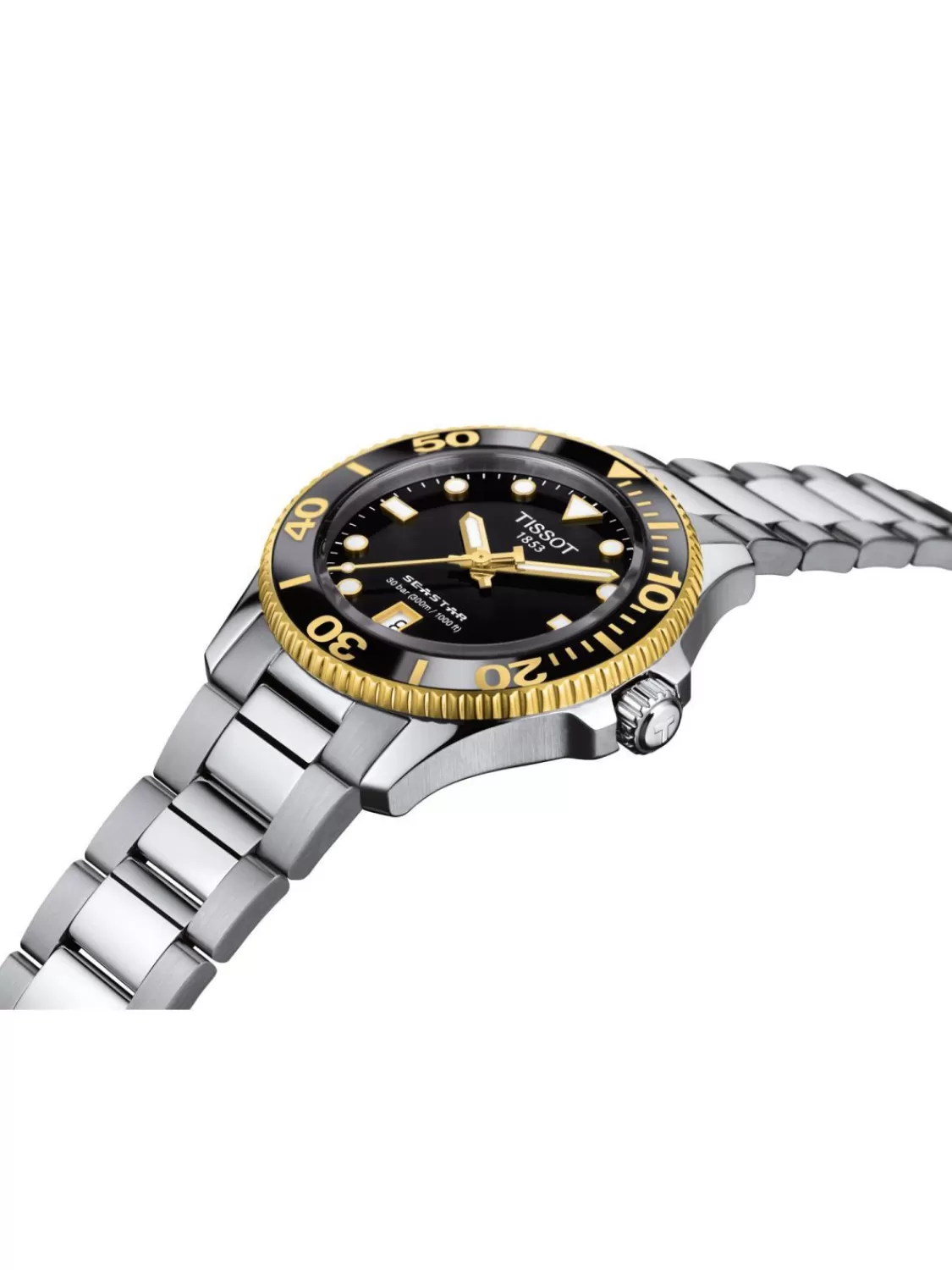 Tissot Uhr In Unisexgrose Seastar 1000 Bicolor | Herrenuhren