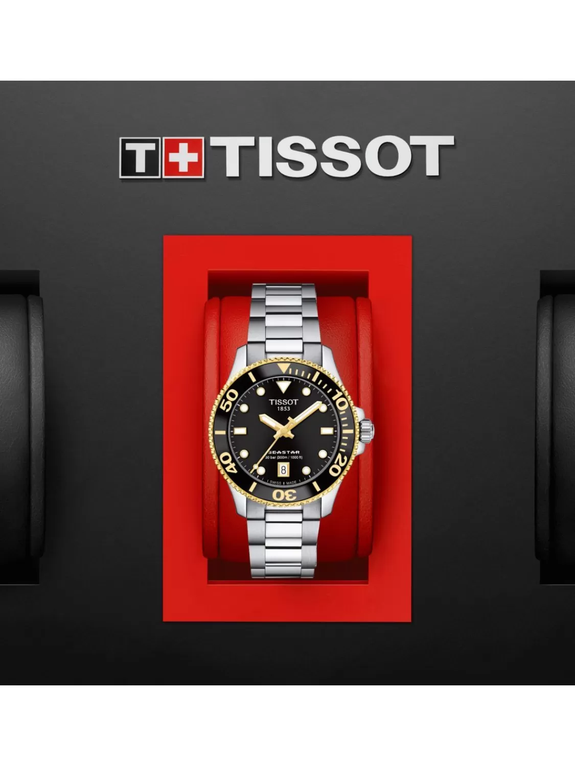 Tissot Uhr In Unisexgrose Seastar 1000 Bicolor | Herrenuhren