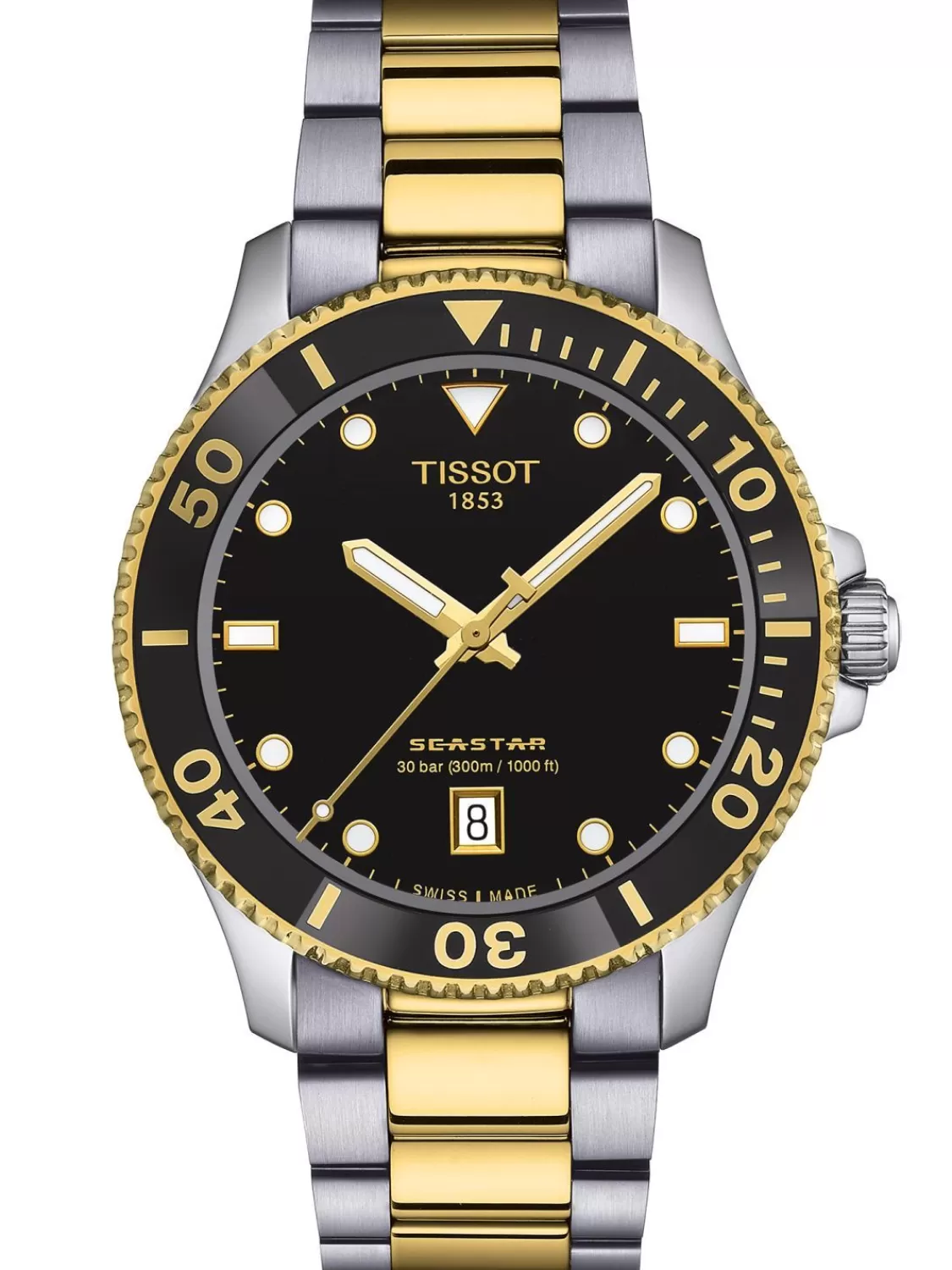 Tissot Unisex Taucheruhr Seastar 1000 Bicolor | Herrenuhren