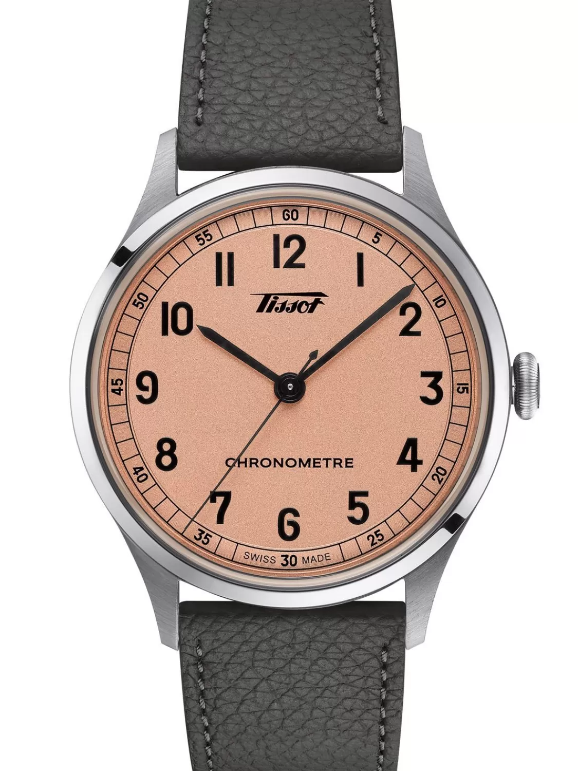 Tissot Unisex-Automatikuhr Heritage 1938 Grau/Rose | Herrenuhren