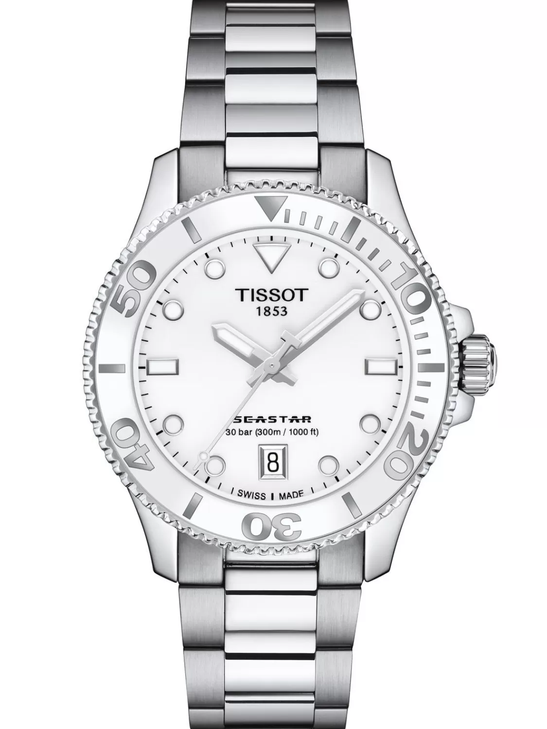 Tissot Unisex-Uhr Seastar 1000 Weis | Herrenuhren