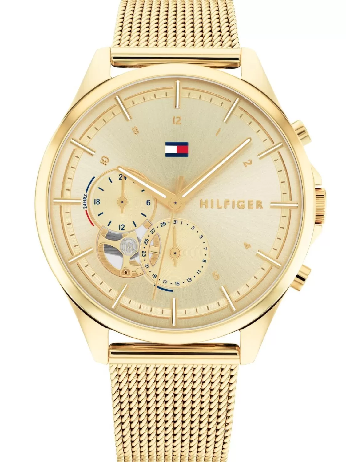 Tommy Hilfiger Damen-Armbanduhr Quinn Goldfarben | Damenuhren