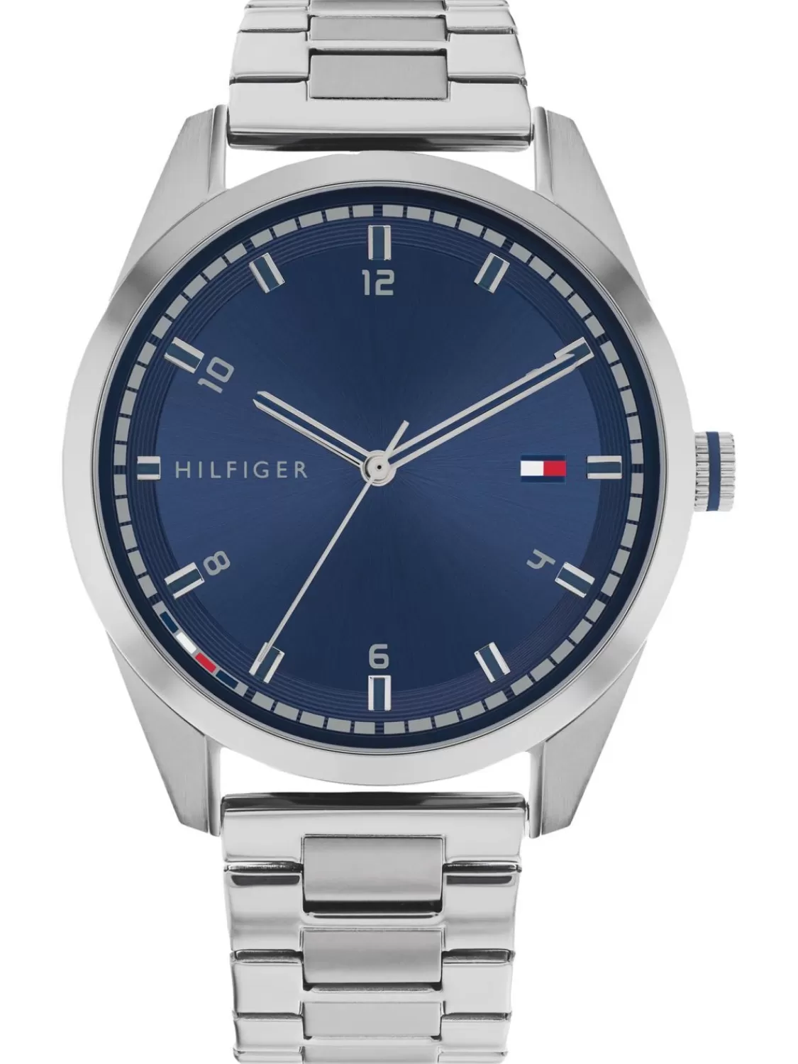 Tommy Hilfiger Herrenuhr Griffin Stahl/Dunkelblau | Herrenuhren