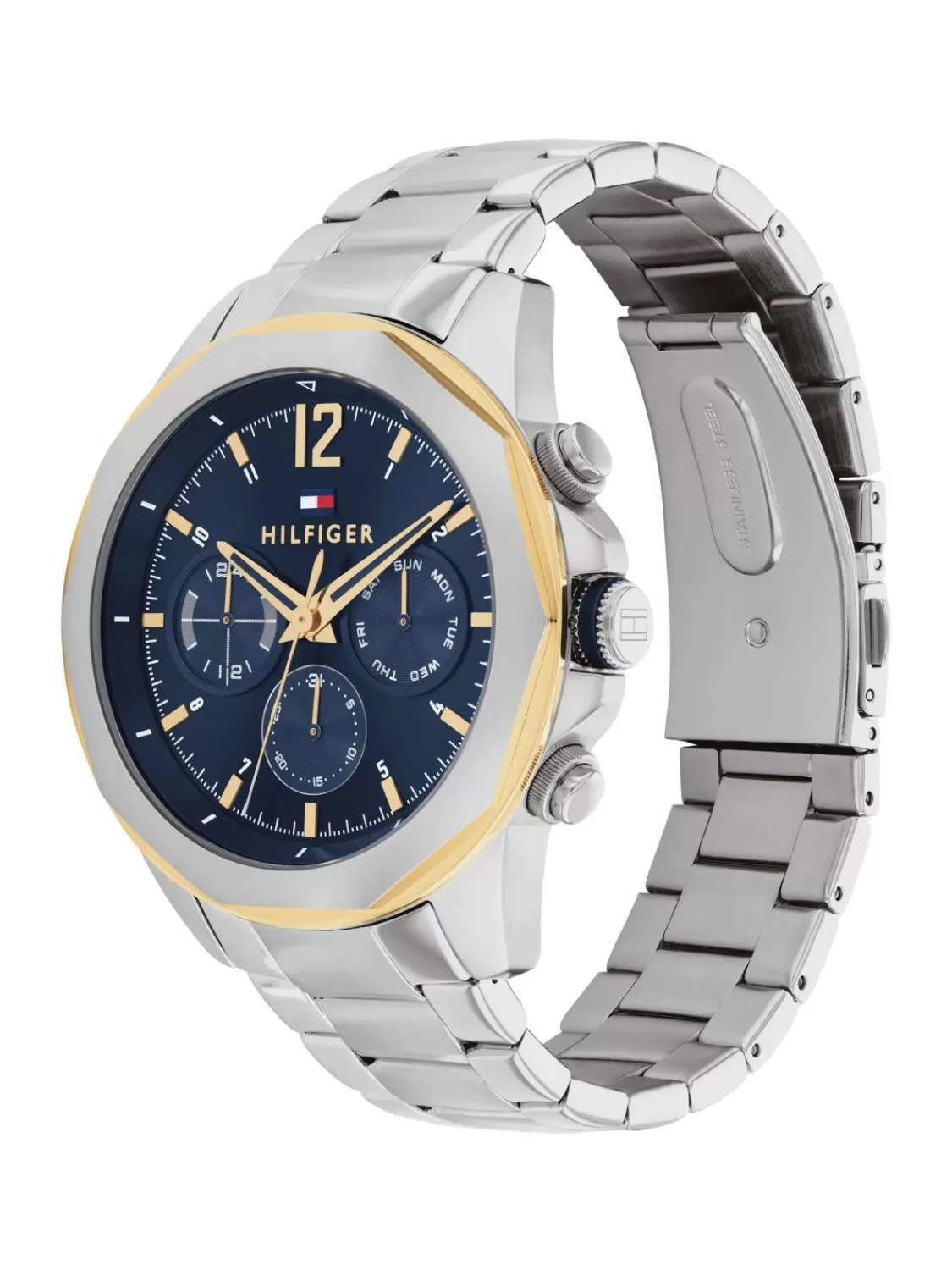 Tommy Hilfiger Herrenuhr Lars Multifunktion Bicolor/Blau | Herrenuhren