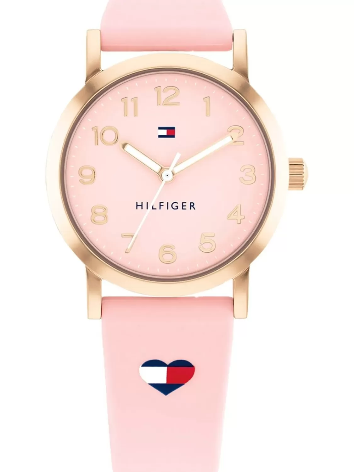 Tommy Hilfiger Jugend-Armbanduhr Girls Rosefarben | Kinderuhren