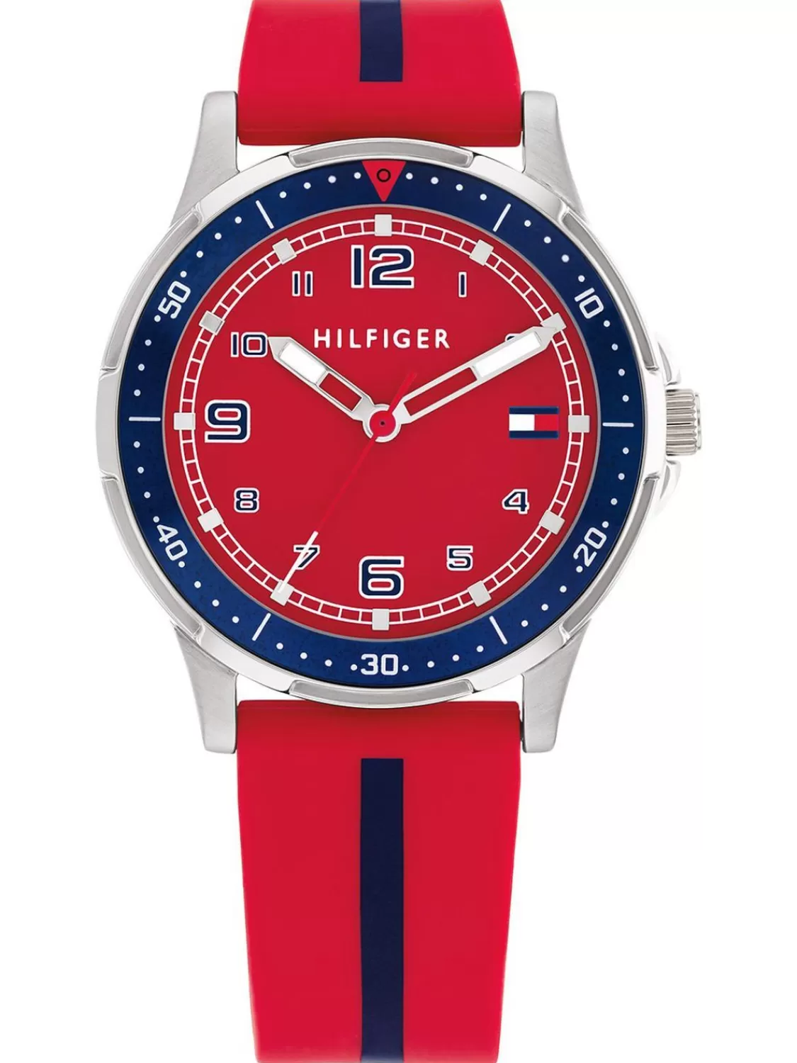 Tommy Hilfiger Uhr Fur Jugendliche Boys Rot/Blau | Kinderuhren