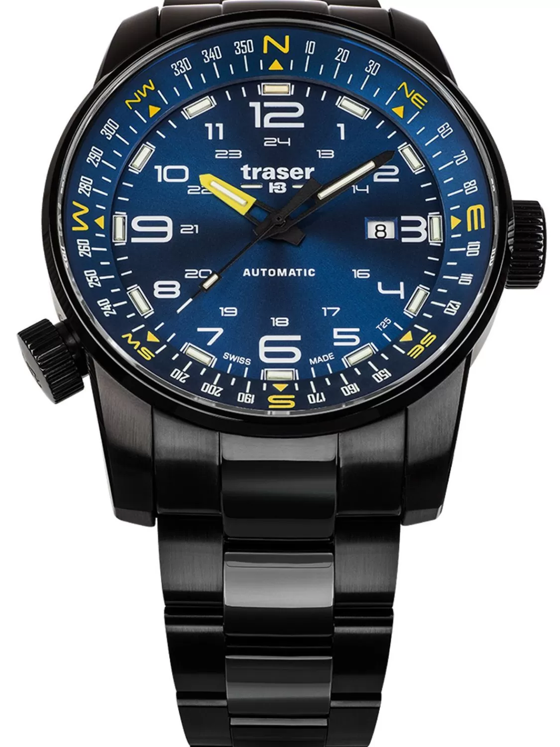 traser H3 Herrenuhr Automatik P68 Pathfinder Blau | Herrenuhren